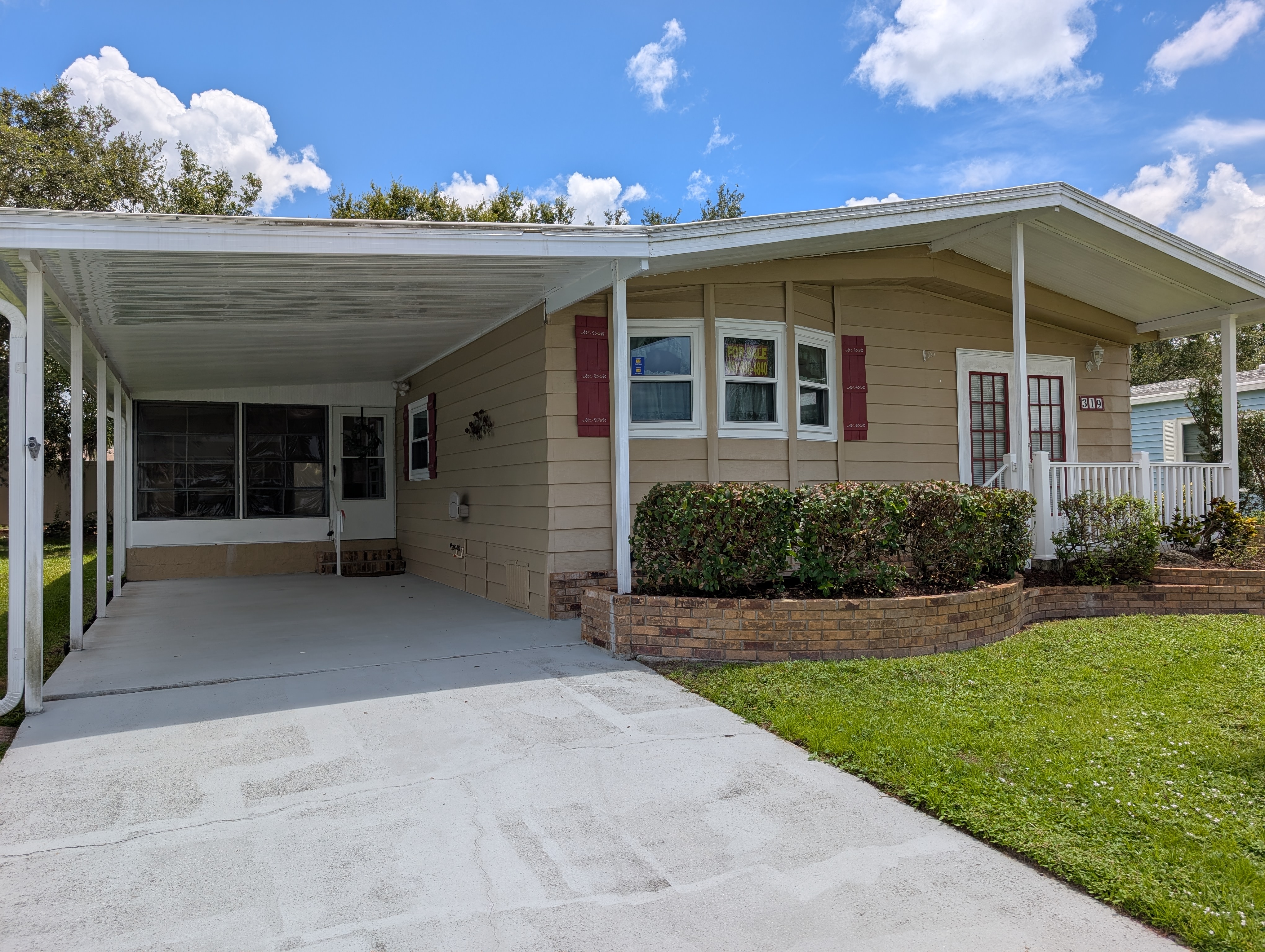 319 Bougainvillea Circle, Parrish, Florida 34219, 2 Bedrooms Bedrooms, ,2 BathroomsBathrooms,55-Plus Mobile Home,For Sale,Bougainvillea Circle,2162