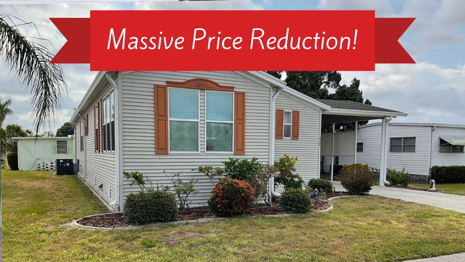 4120 Aachen St, Sarasota, Florida 34234, 3 Bedrooms Bedrooms, ,2 BathroomsBathrooms,55-Plus Mobile Home,For Sale,Aachen St,2555
