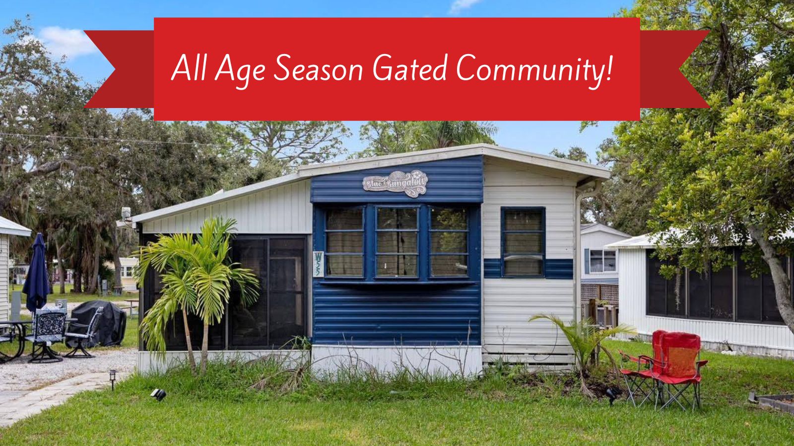 1300 N River Road, Lot W55, Venice, Florida 34293, 1 Bedroom Bedrooms, ,1 BathroomBathrooms,55-Plus Mobile Home,For Sale,N River Road, Lot W55,2583