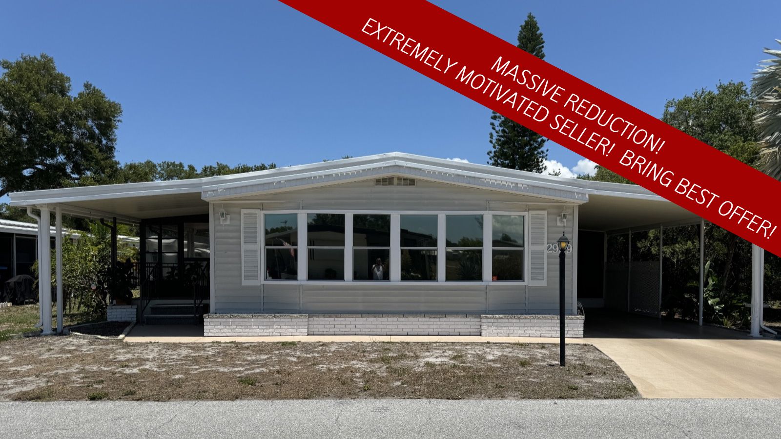 2939 Bay Aristocrat Drive, Sarasota, Florida 34234, 2 Bedrooms Bedrooms, ,2 BathroomsBathrooms,55-Plus Mobile Home,For Sale,Bay Aristocrat Drive,2643