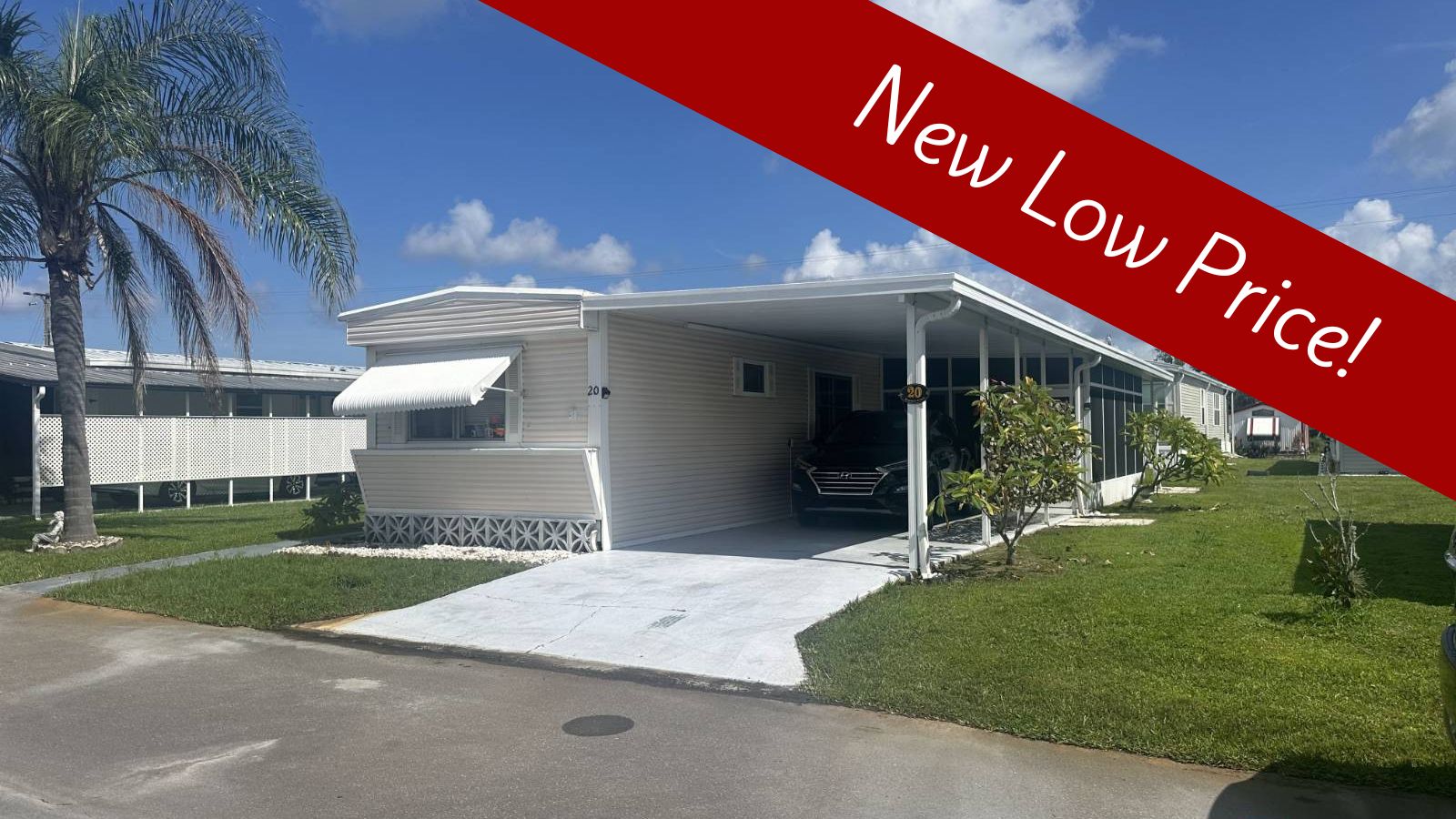 20 Kingsport Avenue, Palmetto, Florida 34221, 2 Bedrooms Bedrooms, ,2 BathroomsBathrooms,55-Plus Mobile Home,For Sale,Kingsport Avenue,2793