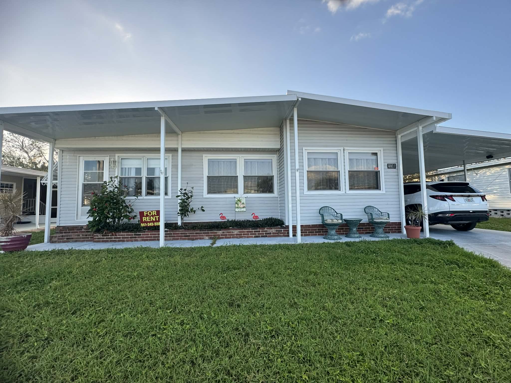4011 Countryside Drive, Ellenton, Florida 34222, 2 Bedrooms Bedrooms, ,2 BathroomsBathrooms,55-Plus Mobile Home,For Rent,Countryside Drive,2958
