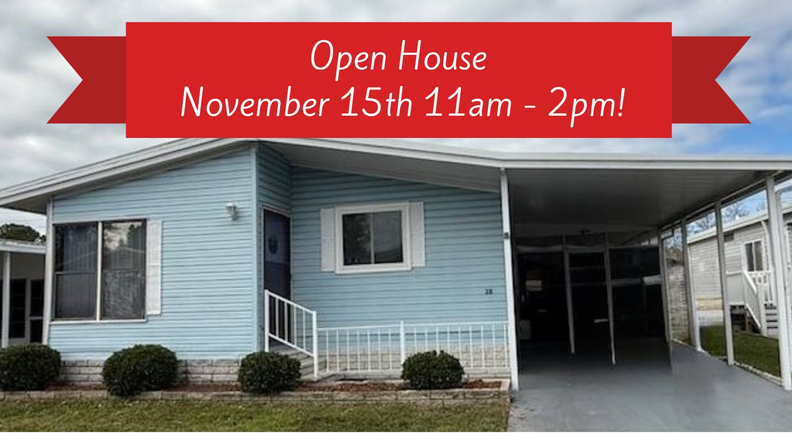 100 Hampton Road, Lot 30, Clearwater, Florida 33759, 2 Bedrooms Bedrooms, ,2 BathroomsBathrooms,55-Plus Mobile Home,For Sale,Hampton Road, Lot 30,3307