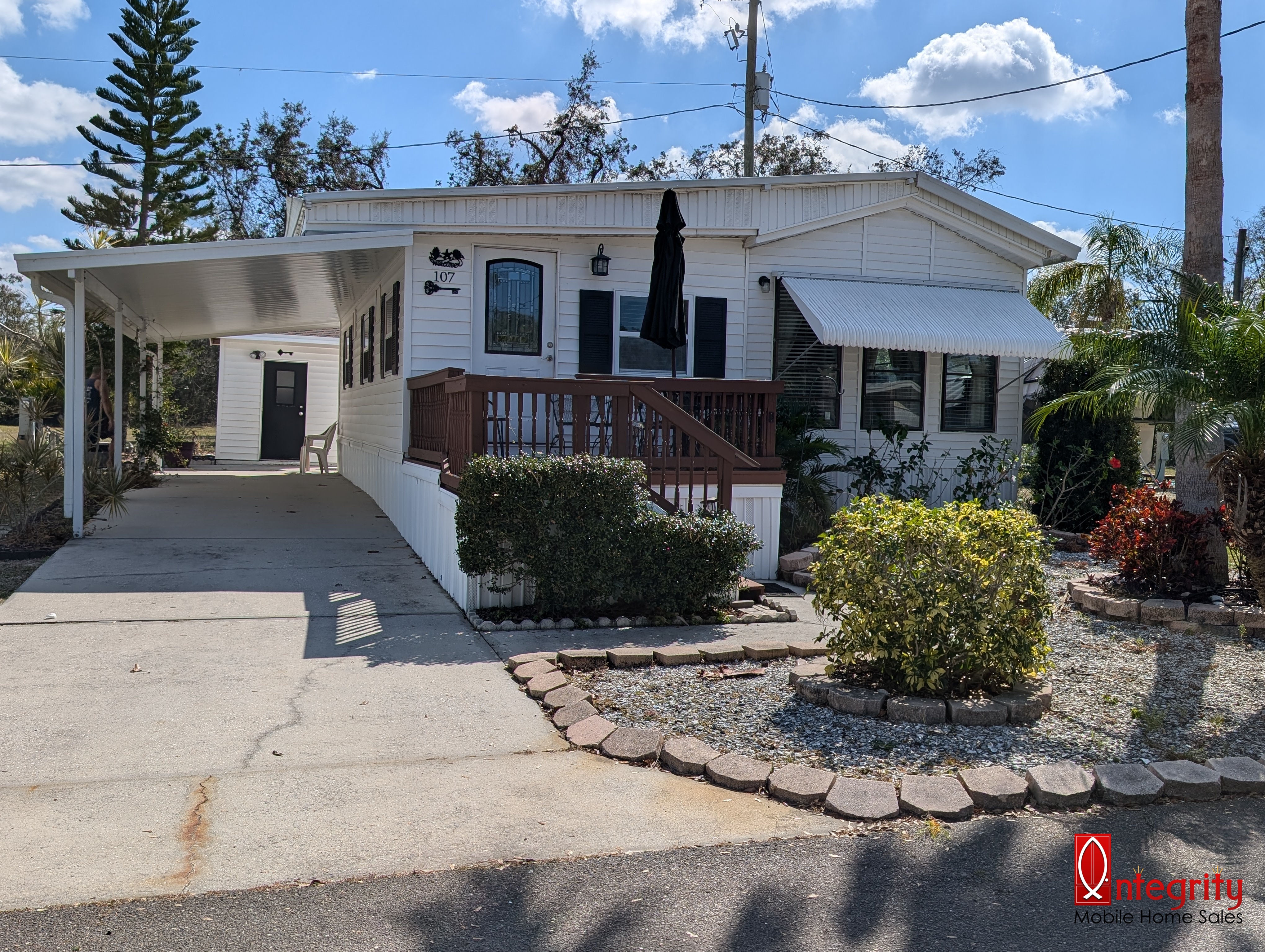 2206 Chaney Drive, Lot 107, Ruskin, Florida 33570, 2 Bedrooms Bedrooms, ,1 BathroomBathrooms,55-Plus Mobile Home,For Sale,Chaney Drive, Lot 107,3368