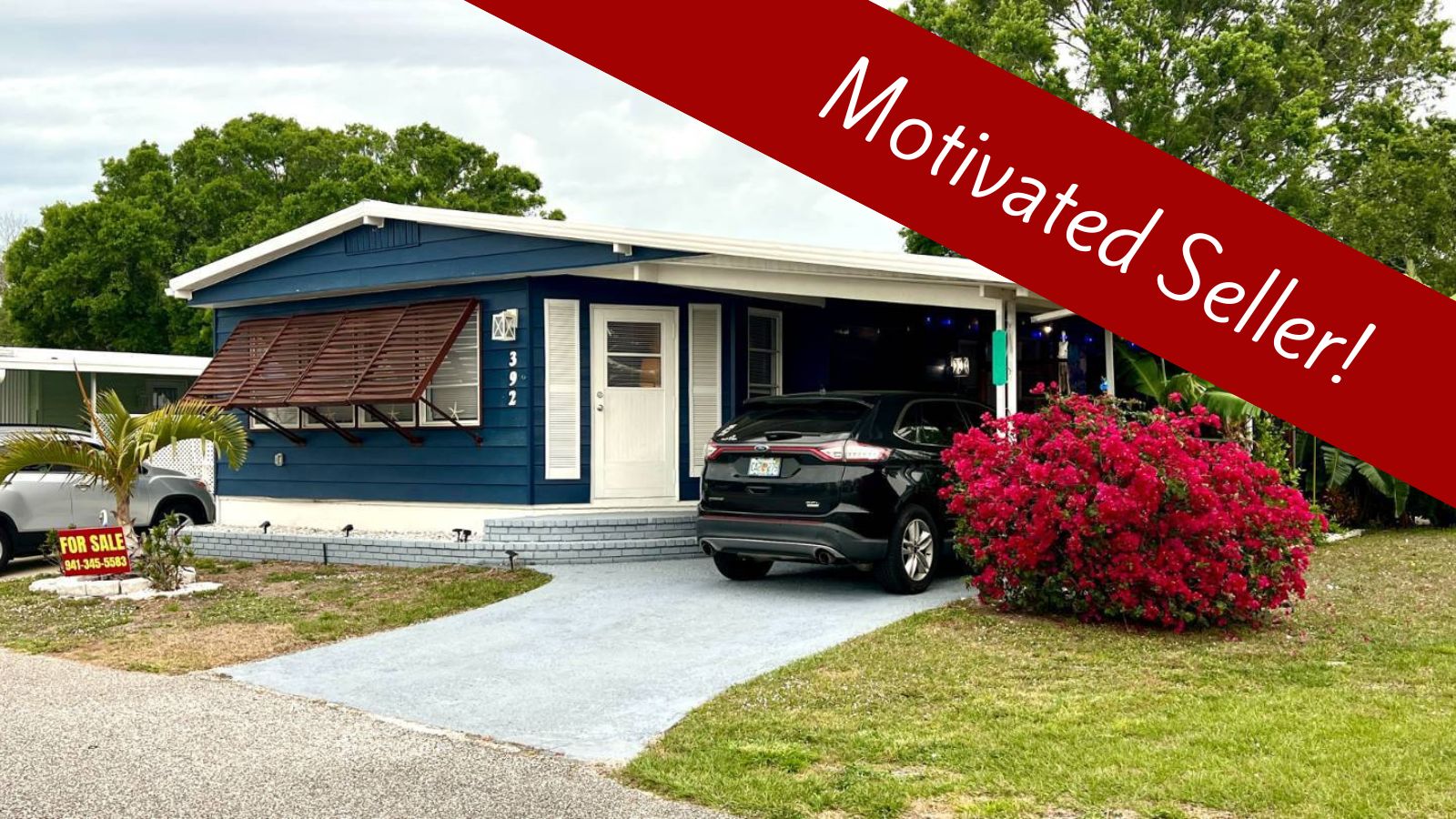 392 Brookwood Drive, Ellenton, Florida 34222, 2 Bedrooms Bedrooms, ,2 BathroomsBathrooms,55-Plus Mobile Home,For Sale,Brookwood Drive,3525