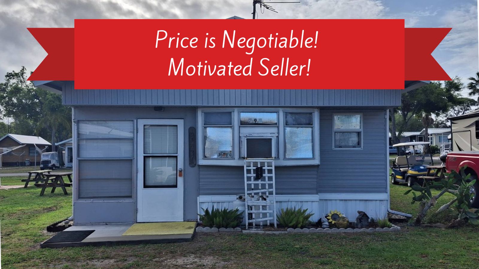 2206 Chaney Drive, Lot 293, Ruskin, Florida 33570, 1 Bedroom Bedrooms, ,1 BathroomBathrooms,55-Plus Mobile Home,For Sale,Chaney Drive, Lot 293,3572