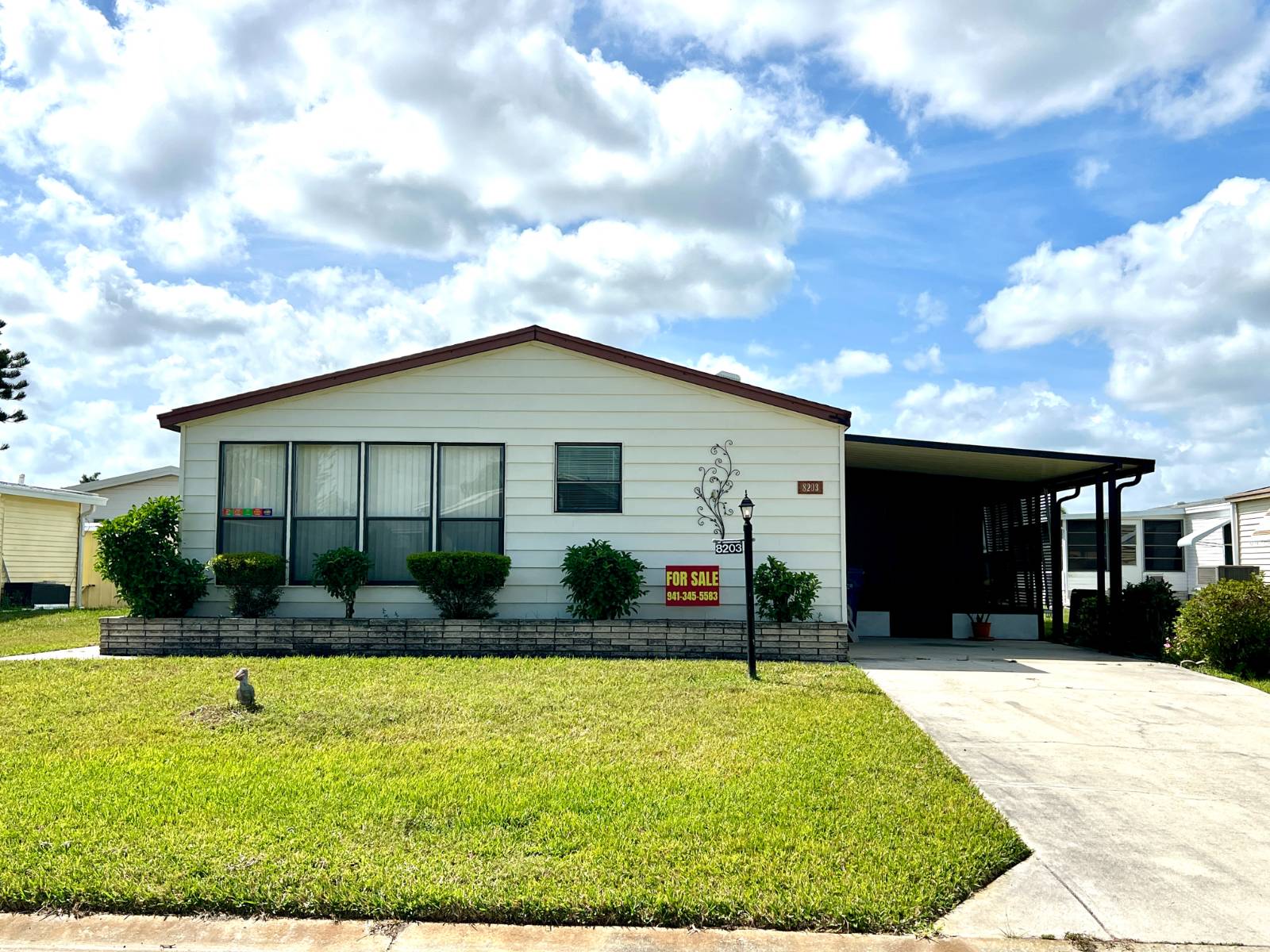 8203 Limetree Way, Ellenton, Florida 34222, 2 Bedrooms Bedrooms, ,2 BathroomsBathrooms,55-Plus Mobile Home,For Sale,Limetree Way,3593