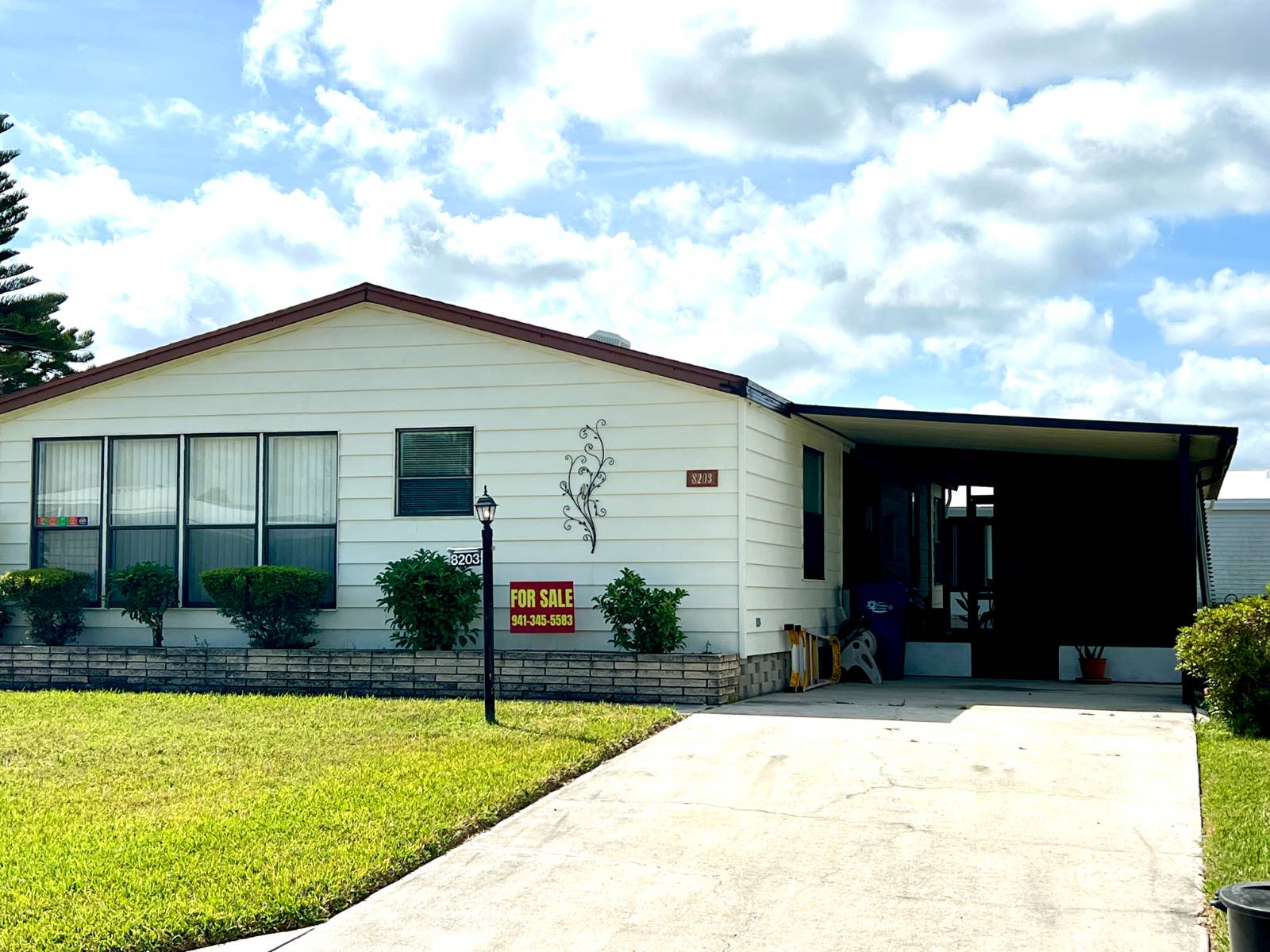 8203 Limetree Way, Ellenton, Florida 34222, 2 Bedrooms Bedrooms, ,2 BathroomsBathrooms,55-Plus Mobile Home,For Sale,Limetree Way,3593