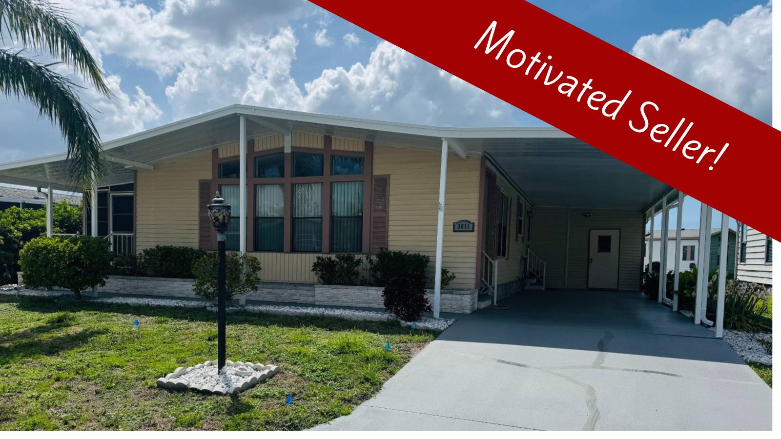 3811 Buena Vista Drive South, Ellenton, Florida 34222, 2 Bedrooms Bedrooms, ,2 BathroomsBathrooms,55-Plus Mobile Home,For Sale,Buena Vista Drive South,3601