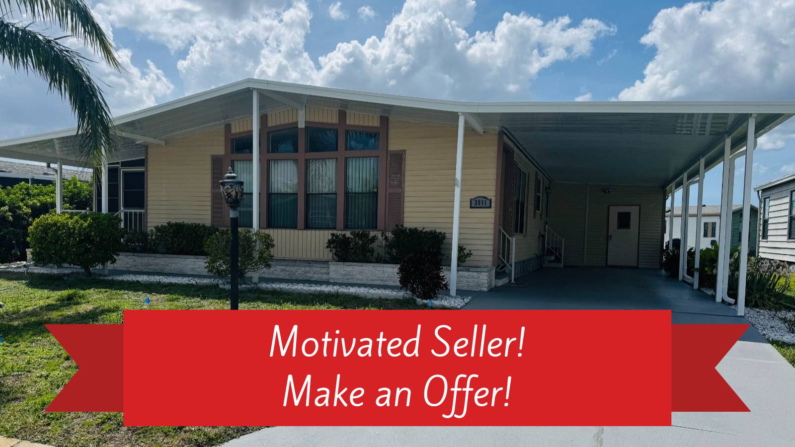 3811 Buena Vista Drive South, Ellenton, Florida 34222, 2 Bedrooms Bedrooms, ,2 BathroomsBathrooms,55-Plus Mobile Home,For Sale,Buena Vista Drive South,3601