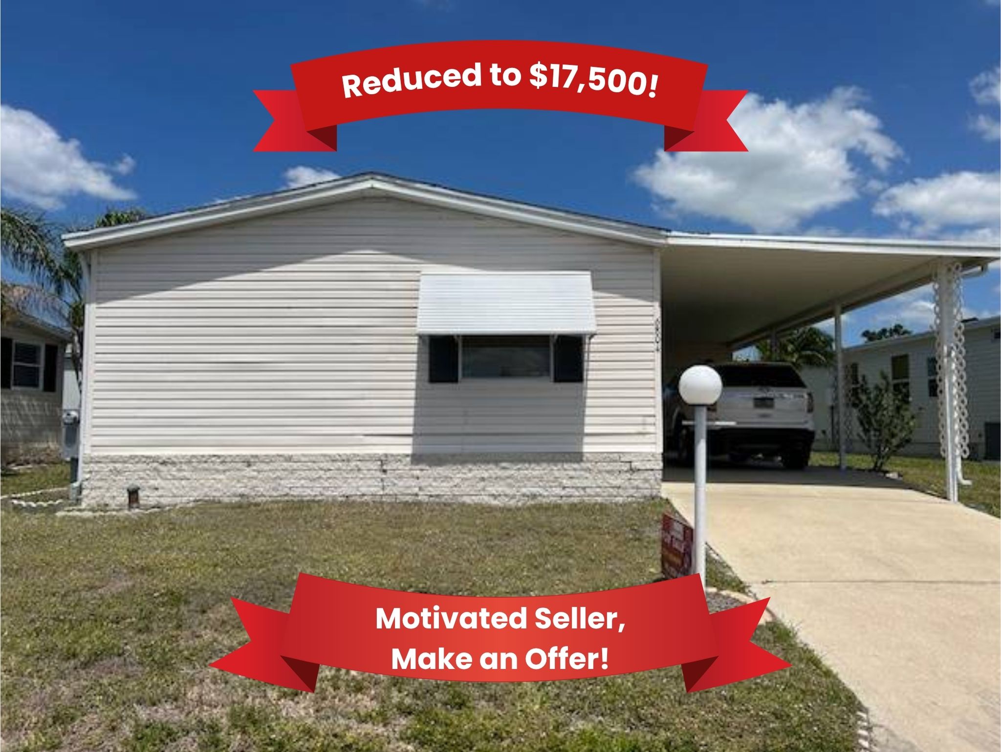 6804 Palmetto Grove, Ellenton, Florida 34222, 2 Bedrooms Bedrooms, ,2 BathroomsBathrooms,55-Plus Mobile Home,For Sale,Palmetto Grove,3639