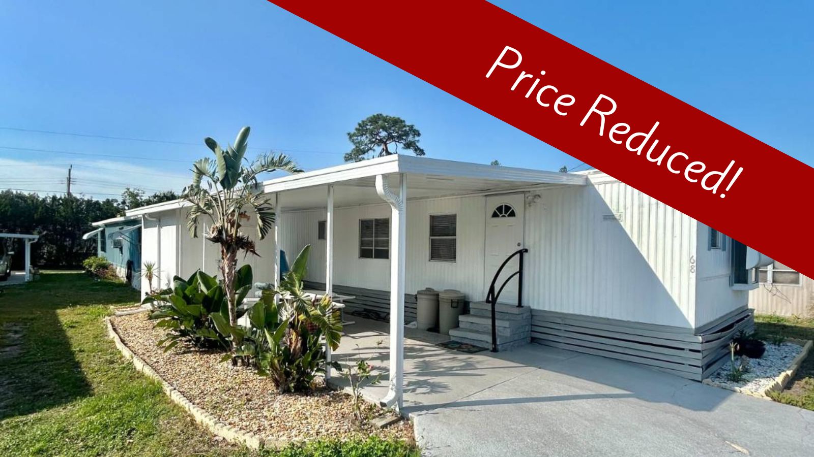 5110 14th St West, Lot 68, Bradenton, Florida 34207, 2 Bedrooms Bedrooms, ,1 BathroomBathrooms,55-Plus Mobile Home,For Sale,14th St West, Lot 68,3647
