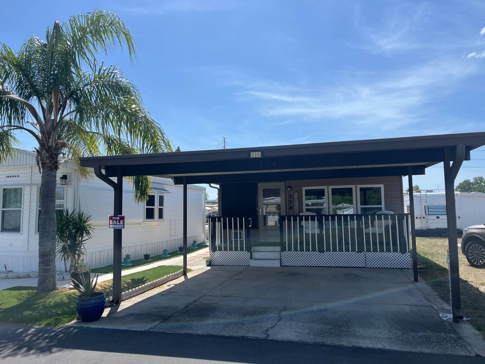 8225 Arevee Drive, Lot 334, New Port Richey, Florida 34653, 1 Bedroom Bedrooms, ,1 BathroomBathrooms,55-Plus Mobile Home,For Sale,Arevee Drive, Lot 334,3761