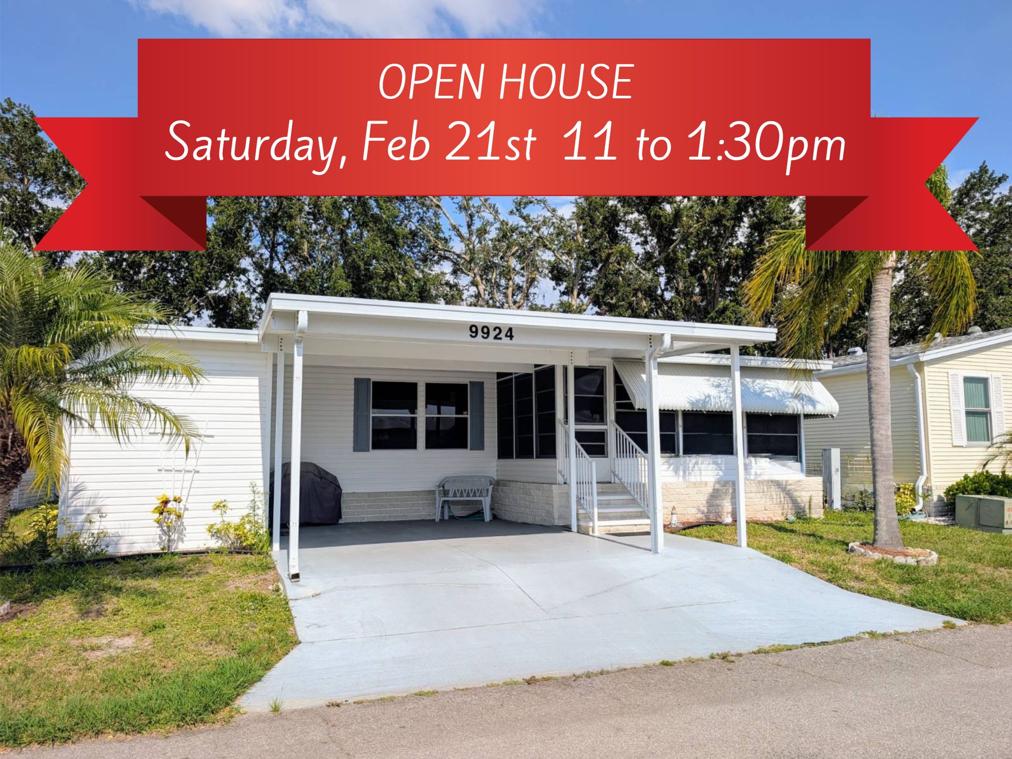 9924 Cape Haze Circle, Parrish, Florida 34219, 2 Bedrooms Bedrooms, ,2 BathroomsBathrooms,55-Plus Mobile Home,For Sale,Cape Haze Circle,3819