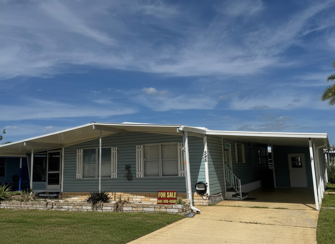 546 Montego Lane North, Ellenton, Florida 34222, 2 Bedrooms Bedrooms, ,2 BathroomsBathrooms,55-Plus Mobile Home,For Sale,Montego Lane North,3865
