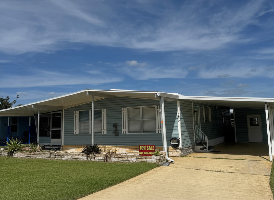 546 Montego Lane North, Ellenton, Florida 34222, 2 Bedrooms Bedrooms, ,2 BathroomsBathrooms,55-Plus Mobile Home,For Sale,Montego Lane North,3865