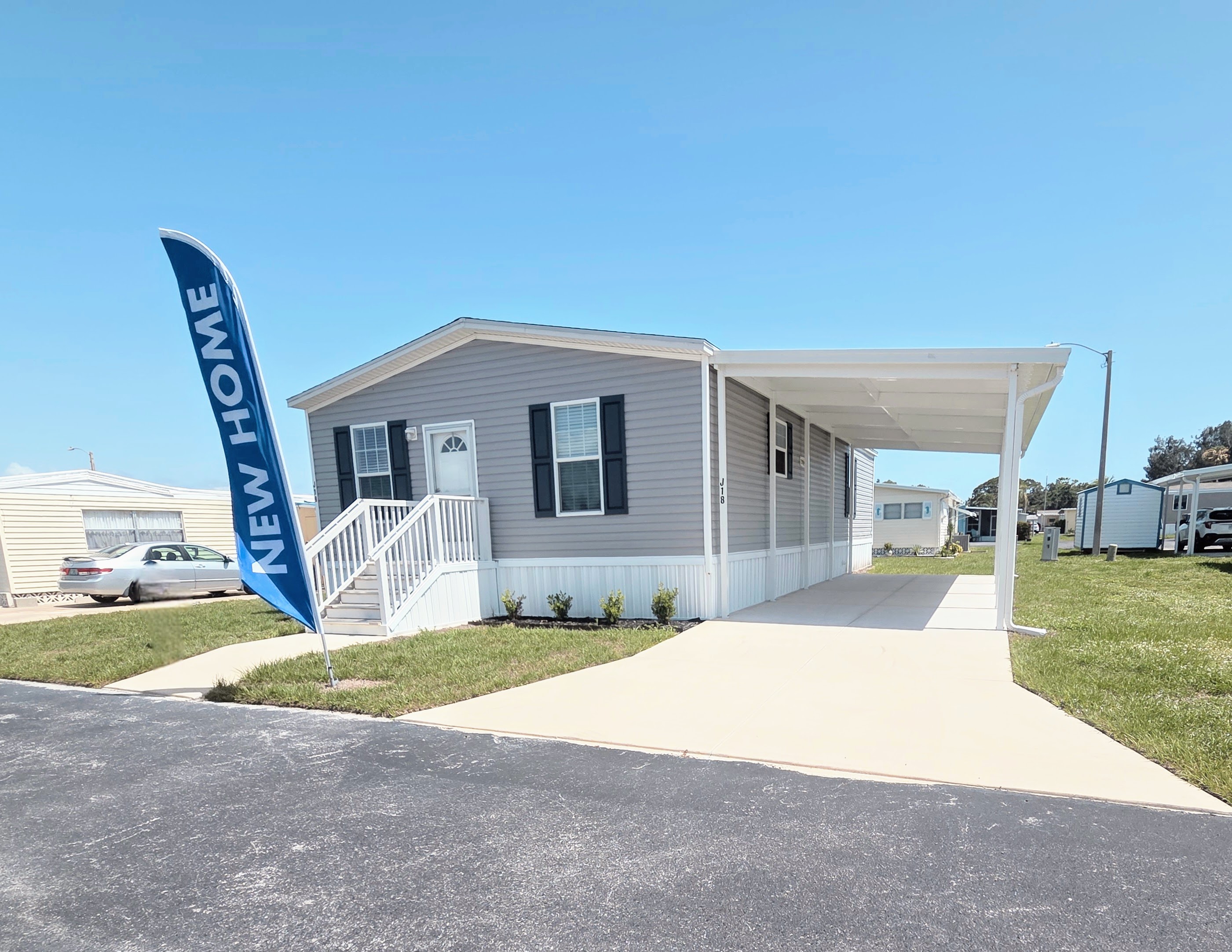 603 63rd Ave W, Site J18, Bradenton, Florida 34207, 3 Bedrooms Bedrooms, ,2 BathroomsBathrooms,All - Age Mobile Home,For Sale,63rd Ave W, Site J18,3877