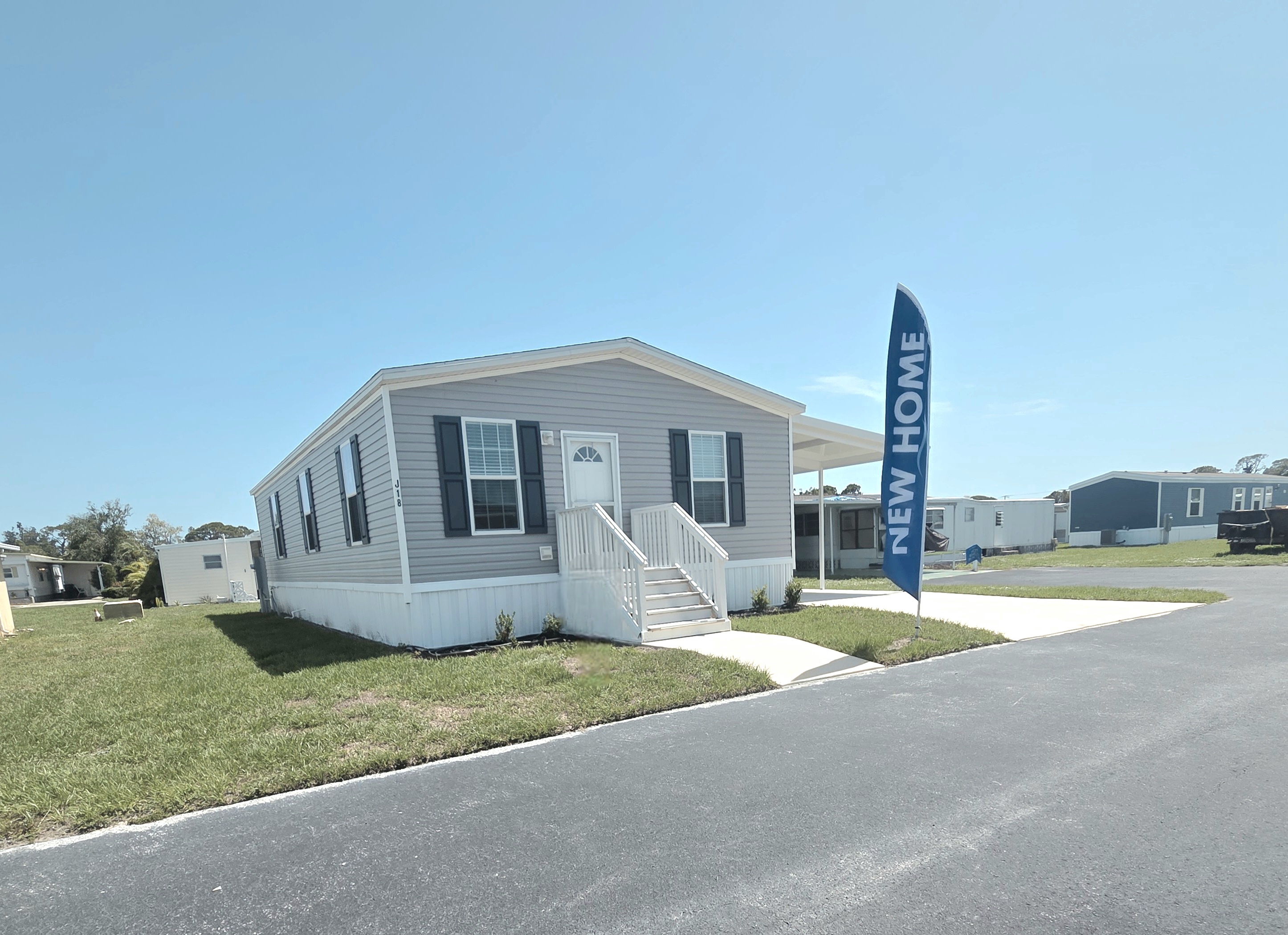 603 63rd Ave W, Site J18, Bradenton, Florida 34207, 3 Bedrooms Bedrooms, ,2 BathroomsBathrooms,All - Age Mobile Home,For Sale,63rd Ave W, Site J18,3877