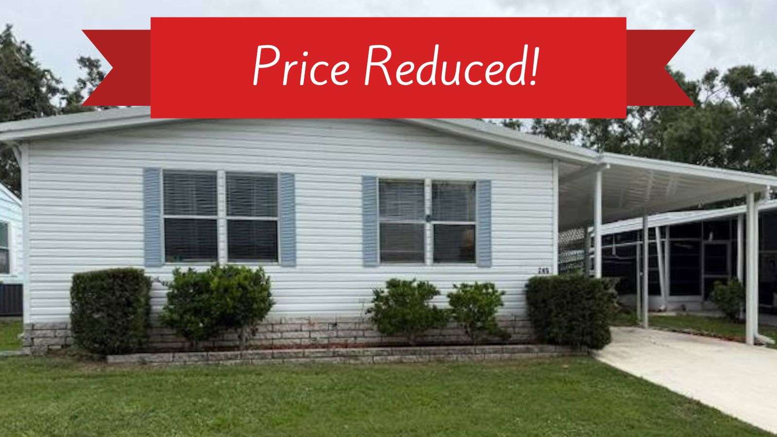 100 Hampton Road, Lot 245, Clearwater, Florida 33759, 2 Bedrooms Bedrooms, ,2 BathroomsBathrooms,55-Plus Mobile Home,For Sale,Hampton Road, Lot 245,3881