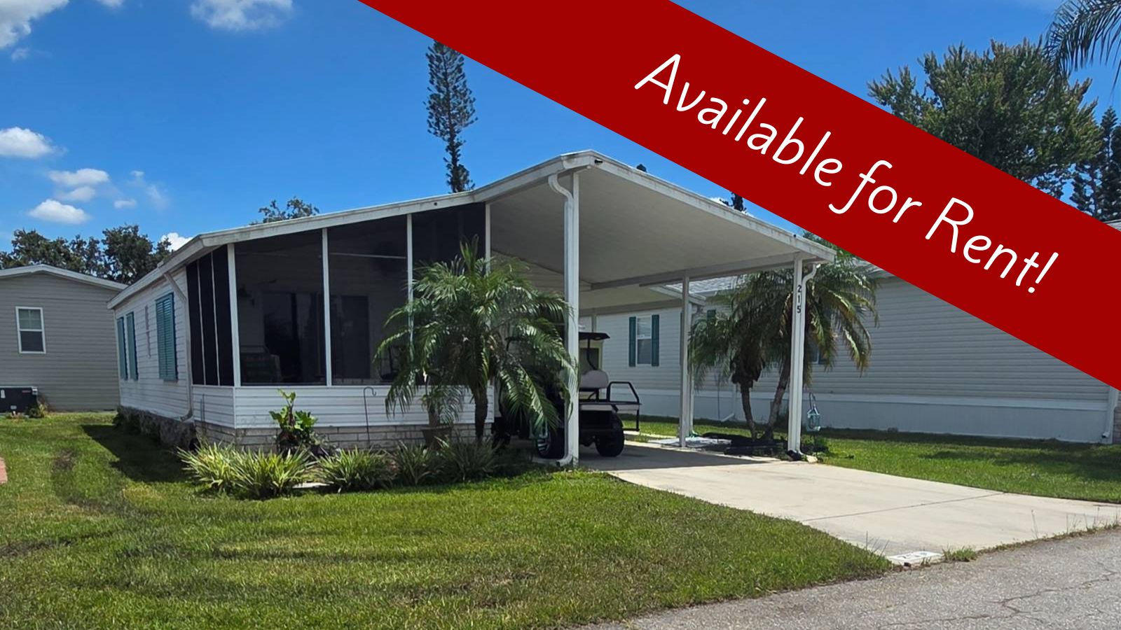 215 Rotterdam Avenue, Ellenton, Florida 34222, 2 Bedrooms Bedrooms, ,2 BathroomsBathrooms,55-Plus Mobile Home,For Sale,Rotterdam Avenue,3922