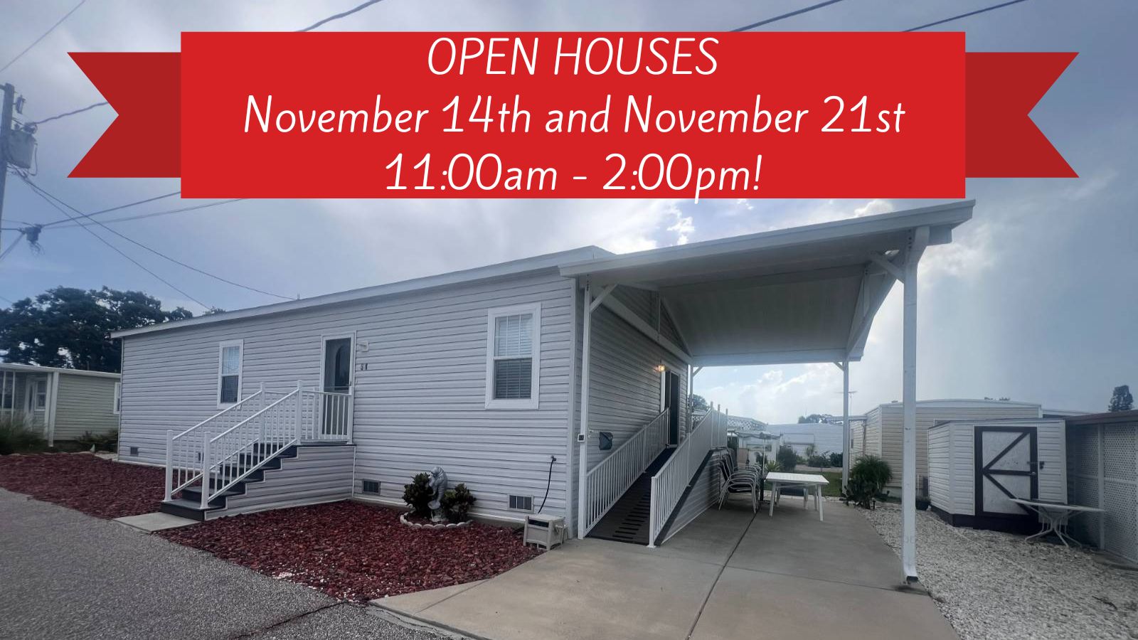 3300 Alt 19 N, Lot 31, Dunedin, Florida 34698, 2 Bedrooms Bedrooms, ,2 BathroomsBathrooms,55-Plus Mobile Home,For Sale,Alt 19 N, Lot 31,3936