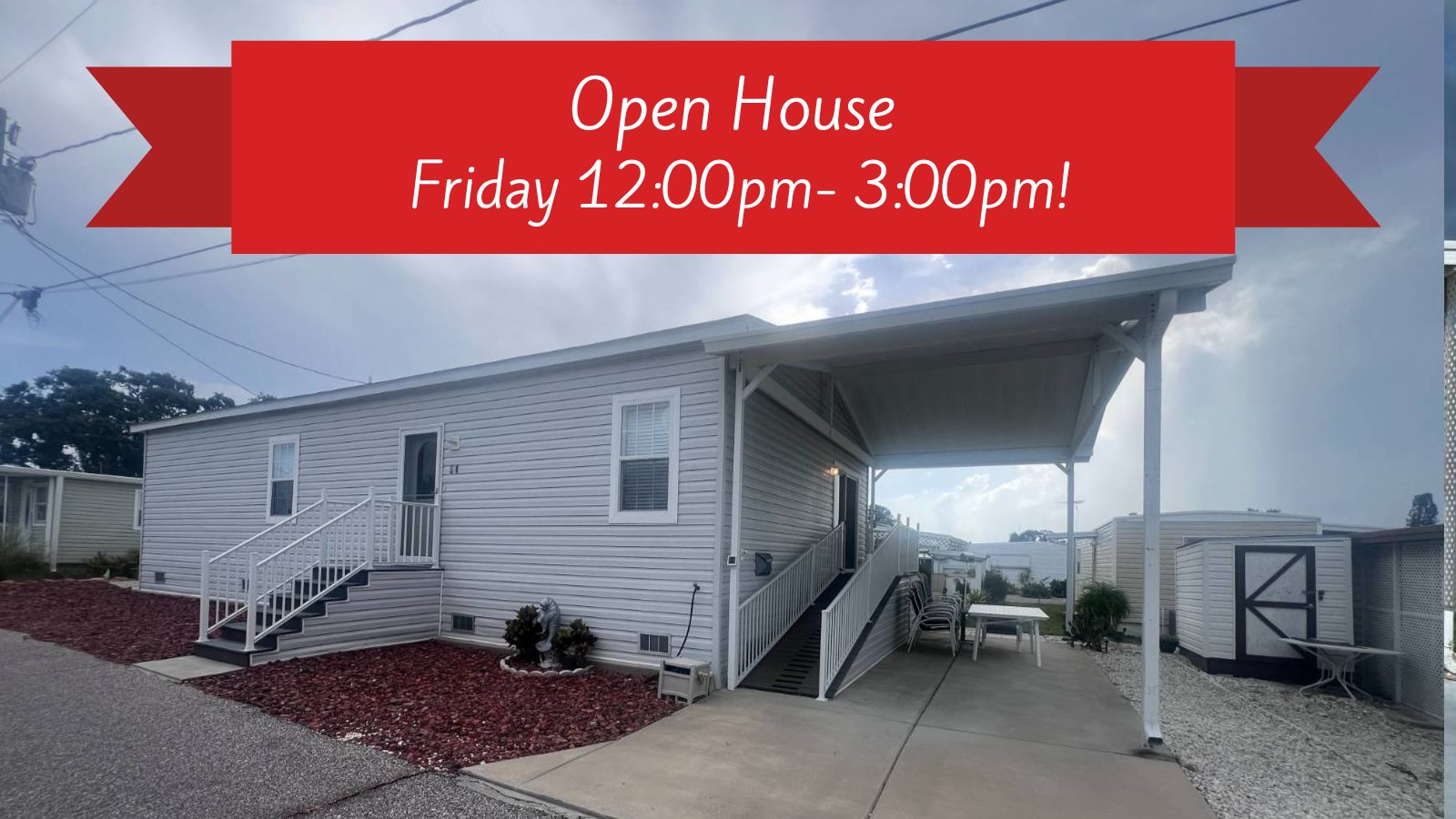 3300 Alt 19 N, Lot 31, Dunedin, Florida 34698, 2 Bedrooms Bedrooms, ,2 BathroomsBathrooms,55-Plus Mobile Home,For Sale,Alt 19 N, Lot 31,3936