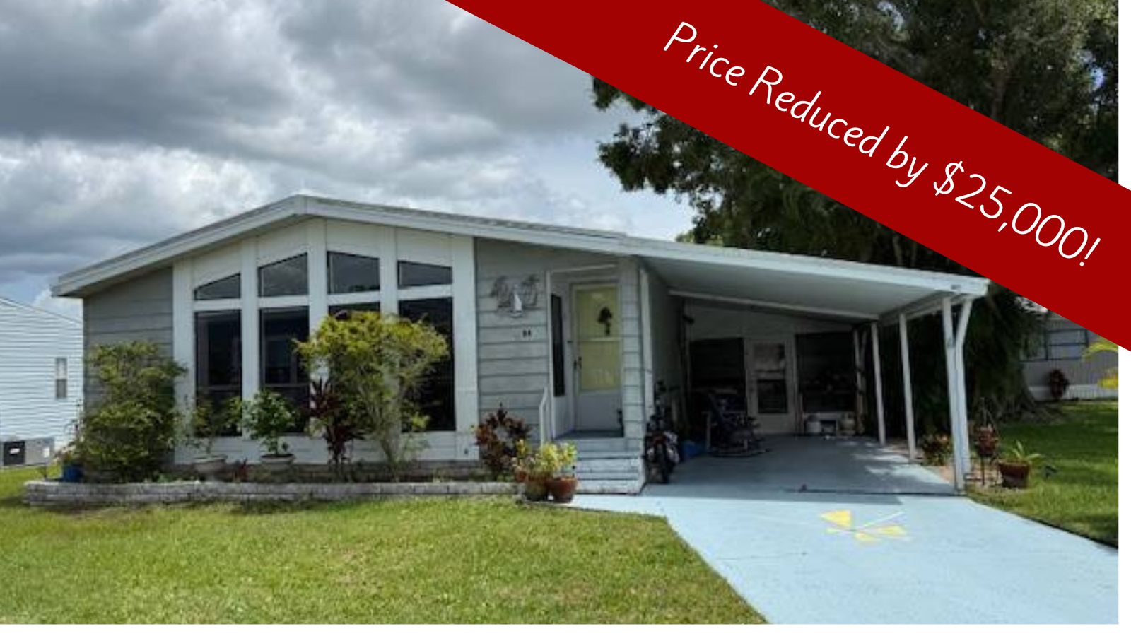 100 Hampton Road, Lot 84, Clearwater, Florida 33759, 2 Bedrooms Bedrooms, ,2 BathroomsBathrooms,55-Plus Mobile Home,For Sale,Hampton Road, Lot 84,3937