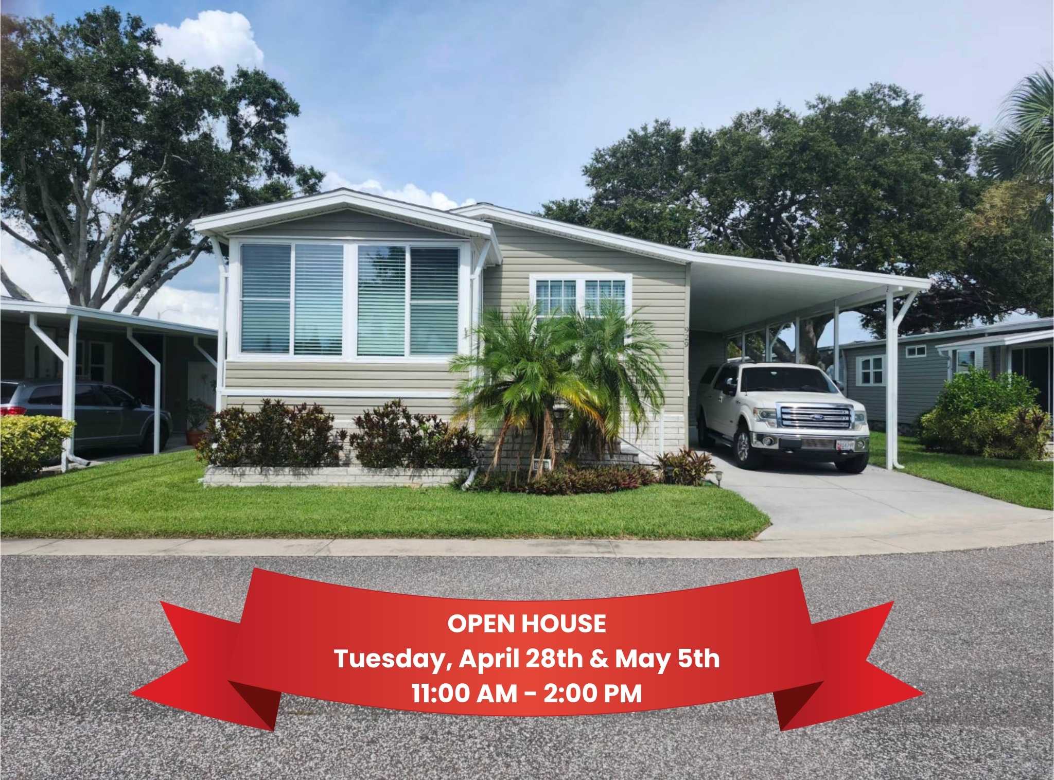 1071 Donegan Road, Lot 929, Largo, Florida 33771, 2 Bedrooms Bedrooms, ,2 BathroomsBathrooms,55-Plus Mobile Home,For Sale,Donegan Road, Lot 929,3938