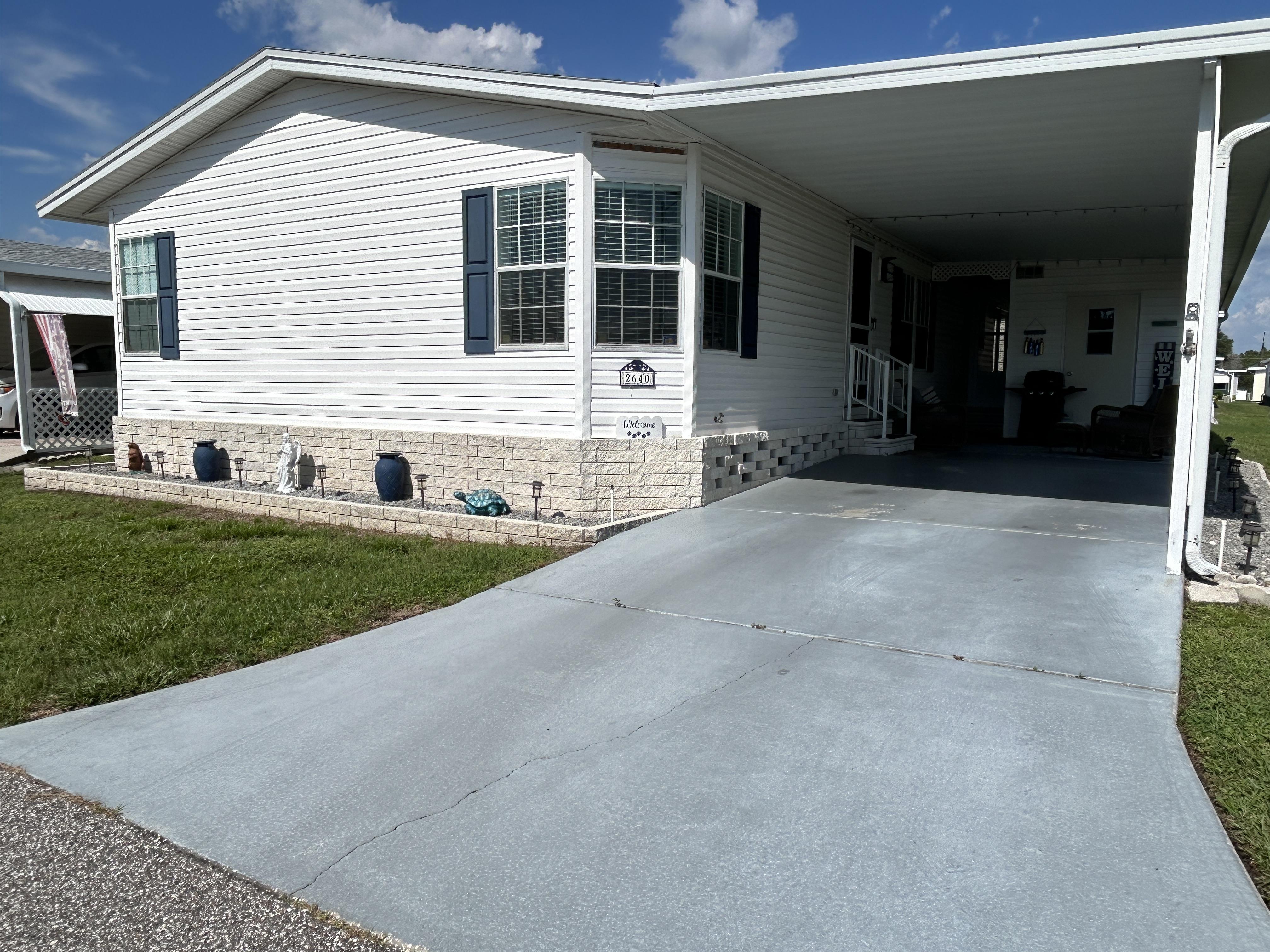 2640 Brynwood Drive, New Port Richey, Florida 34655, 3 Bedrooms Bedrooms, ,2 BathroomsBathrooms,55-Plus Mobile Home,For Sale,Brynwood Drive,3967