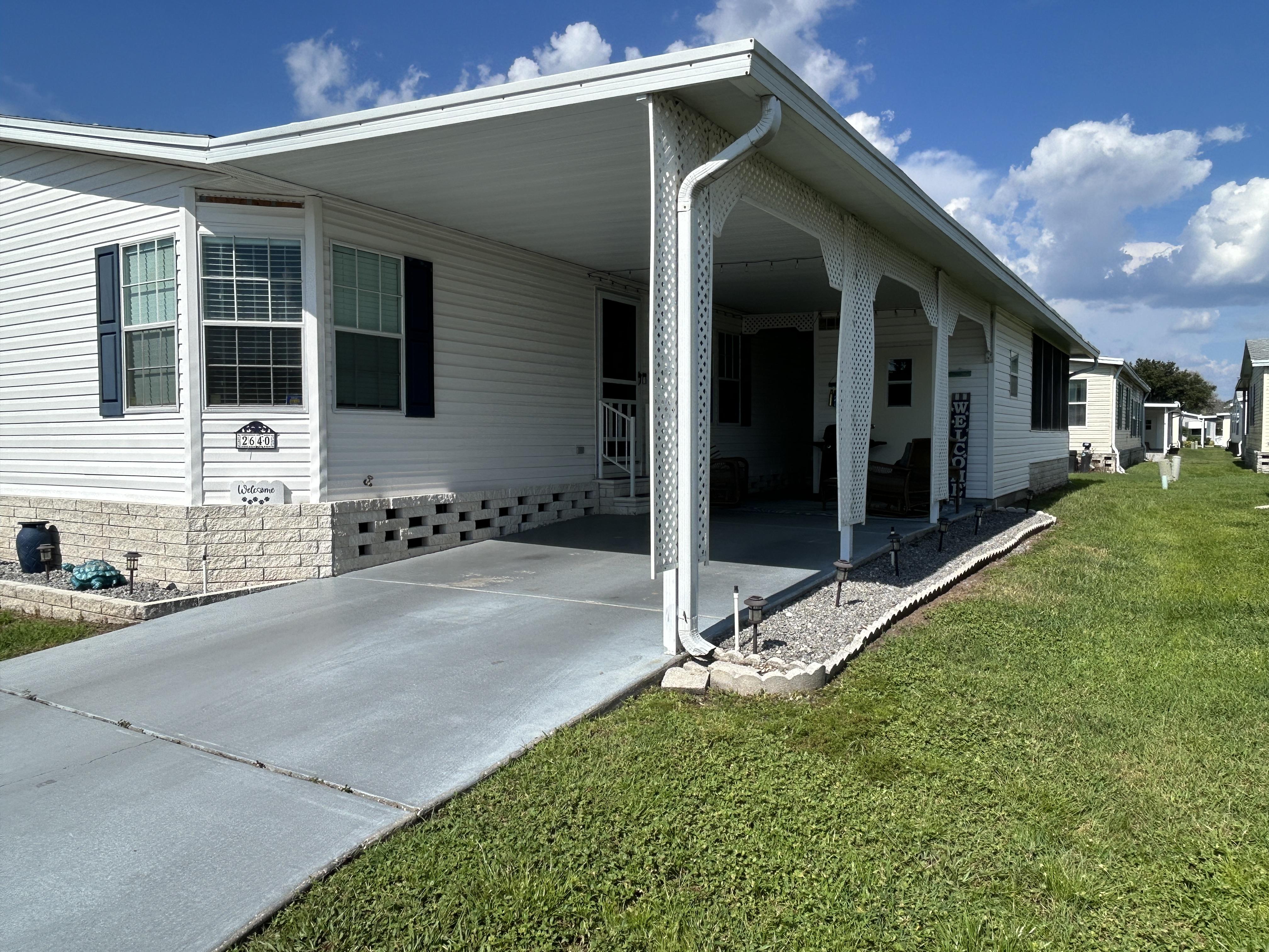 2640 Brynwood Drive, New Port Richey, Florida 34655, 3 Bedrooms Bedrooms, ,2 BathroomsBathrooms,55-Plus Mobile Home,For Sale,Brynwood Drive,3967