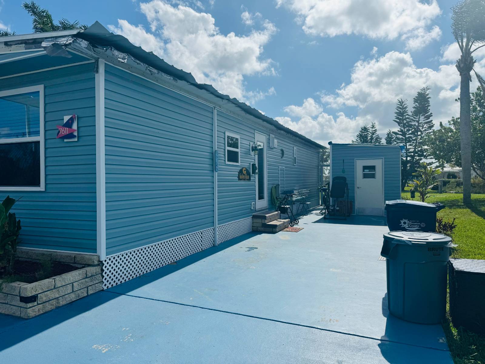 7611 Bonita Way, Ellenton, Florida 34222, 2 Bedrooms Bedrooms, ,2 BathroomsBathrooms,55-Plus Mobile Home,For Sale,Bonita Way,3989