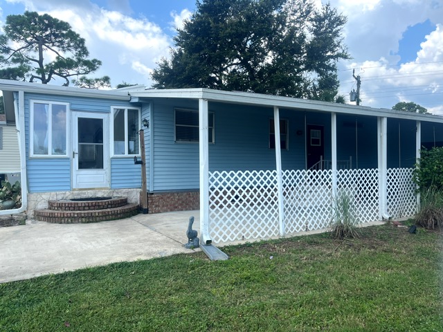 4378 Indian River Drive W, Edgewater, Florida 32141, 2 Bedrooms Bedrooms, ,2 BathroomsBathrooms,All - Age Mobile Home,For Sale,Indian River Drive W,4001