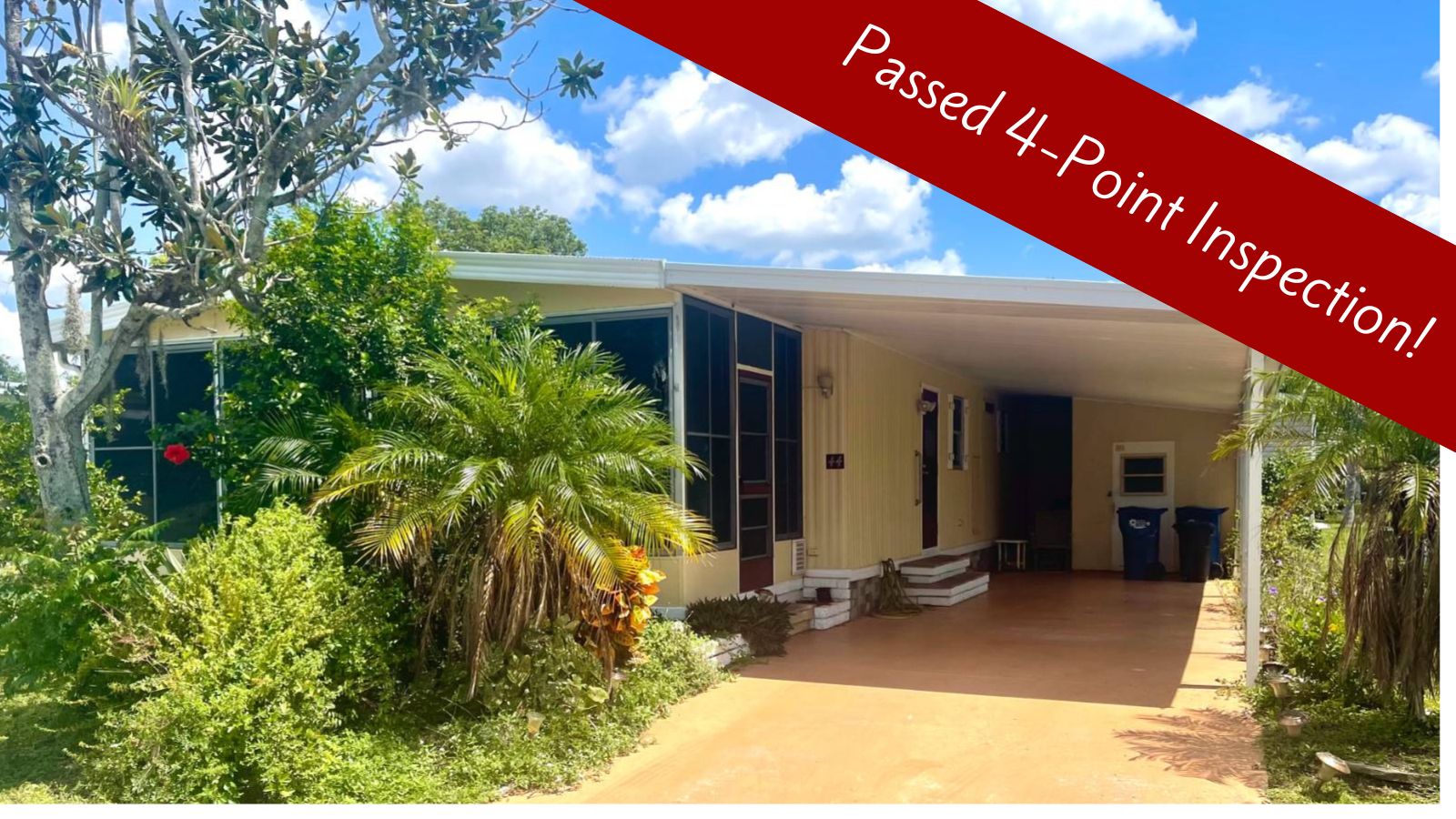 44 Colony Drive North, Ellenton, Florida 34222, 2 Bedrooms Bedrooms, ,2 BathroomsBathrooms,55-Plus Mobile Home,For Sale,Colony Drive North,4026