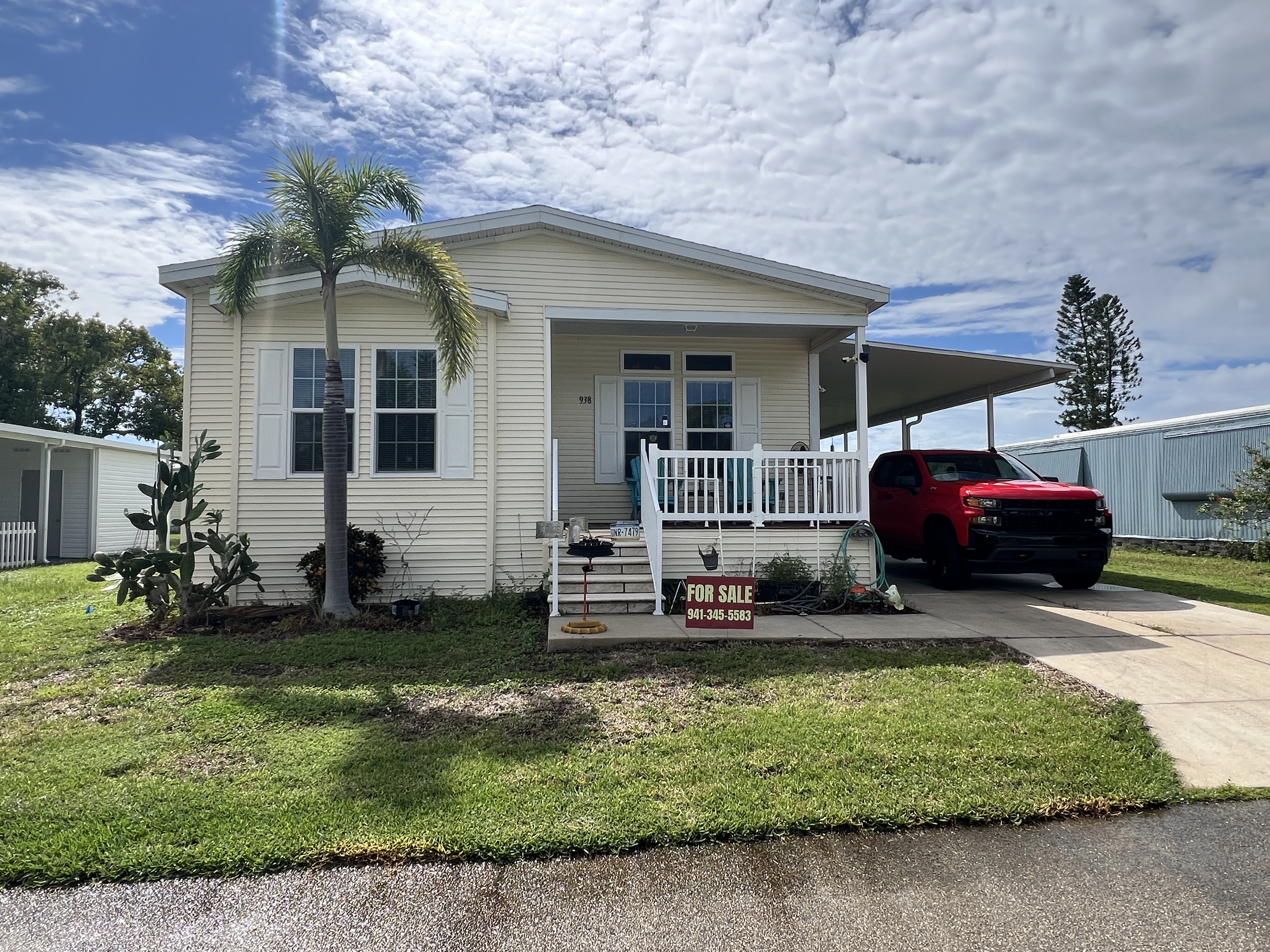 938 Siesta Drive, Ellenton, Florida 34222, 3 Bedrooms Bedrooms, ,2 BathroomsBathrooms,55-Plus Mobile Home,For Sale,Siesta Drive,4032