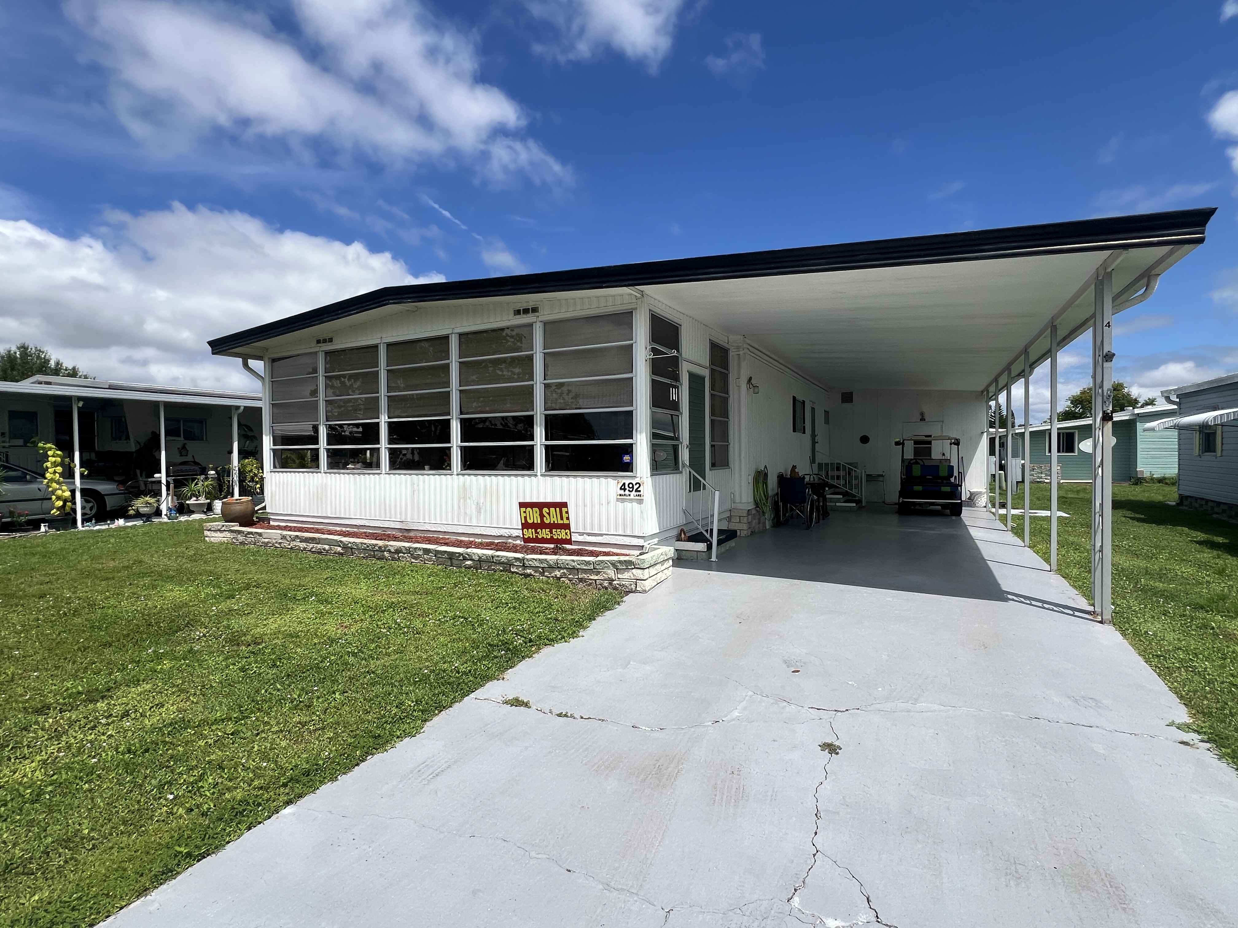 492 Marlin Lane, Ellenton, Florida 34222, 2 Bedrooms Bedrooms, ,2 BathroomsBathrooms,55-Plus Mobile Home,For Sale,Marlin Lane,4036