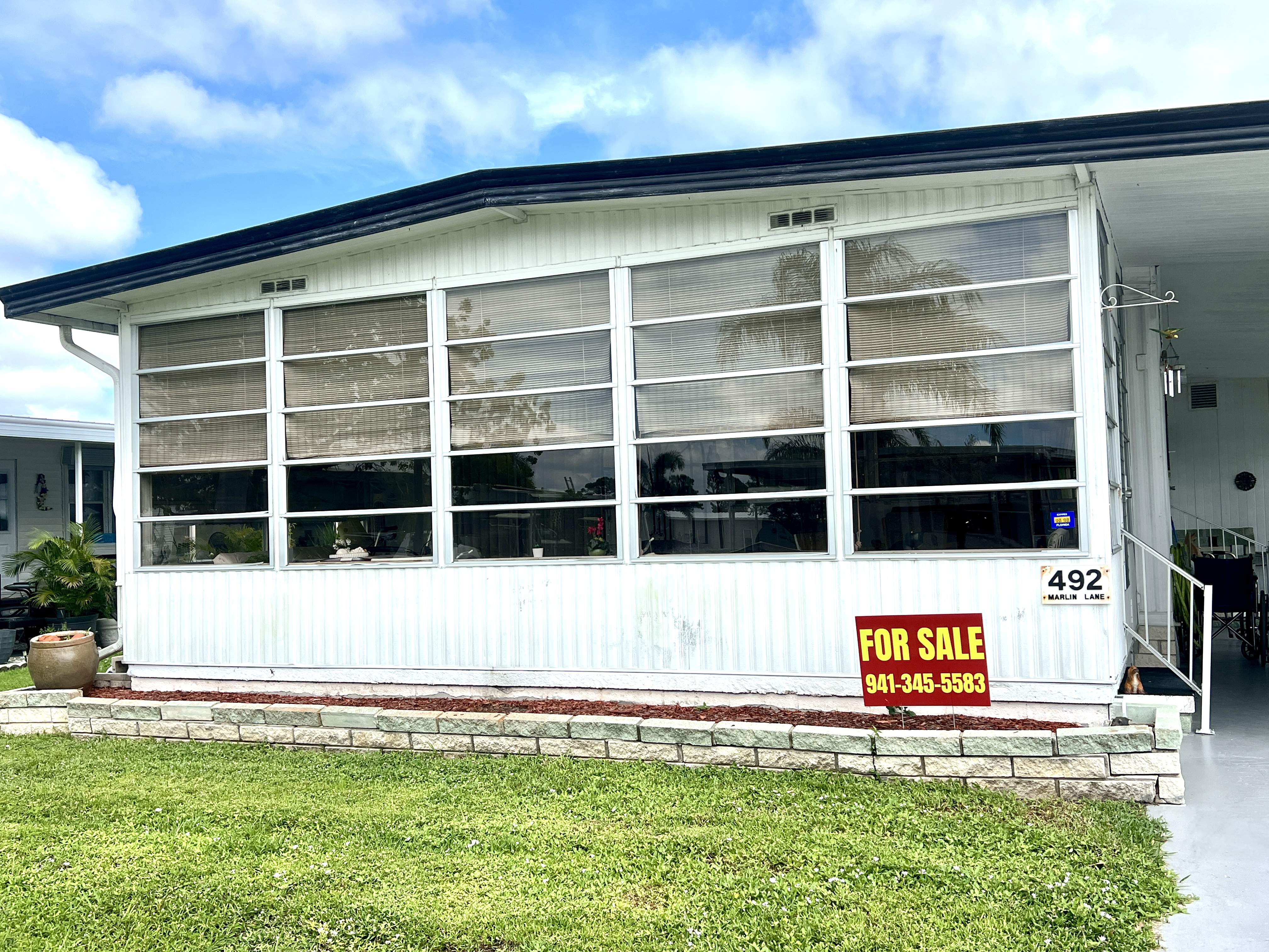 492 Marlin Lane, Ellenton, Florida 34222, 2 Bedrooms Bedrooms, ,2 BathroomsBathrooms,55-Plus Mobile Home,For Sale,Marlin Lane,4036