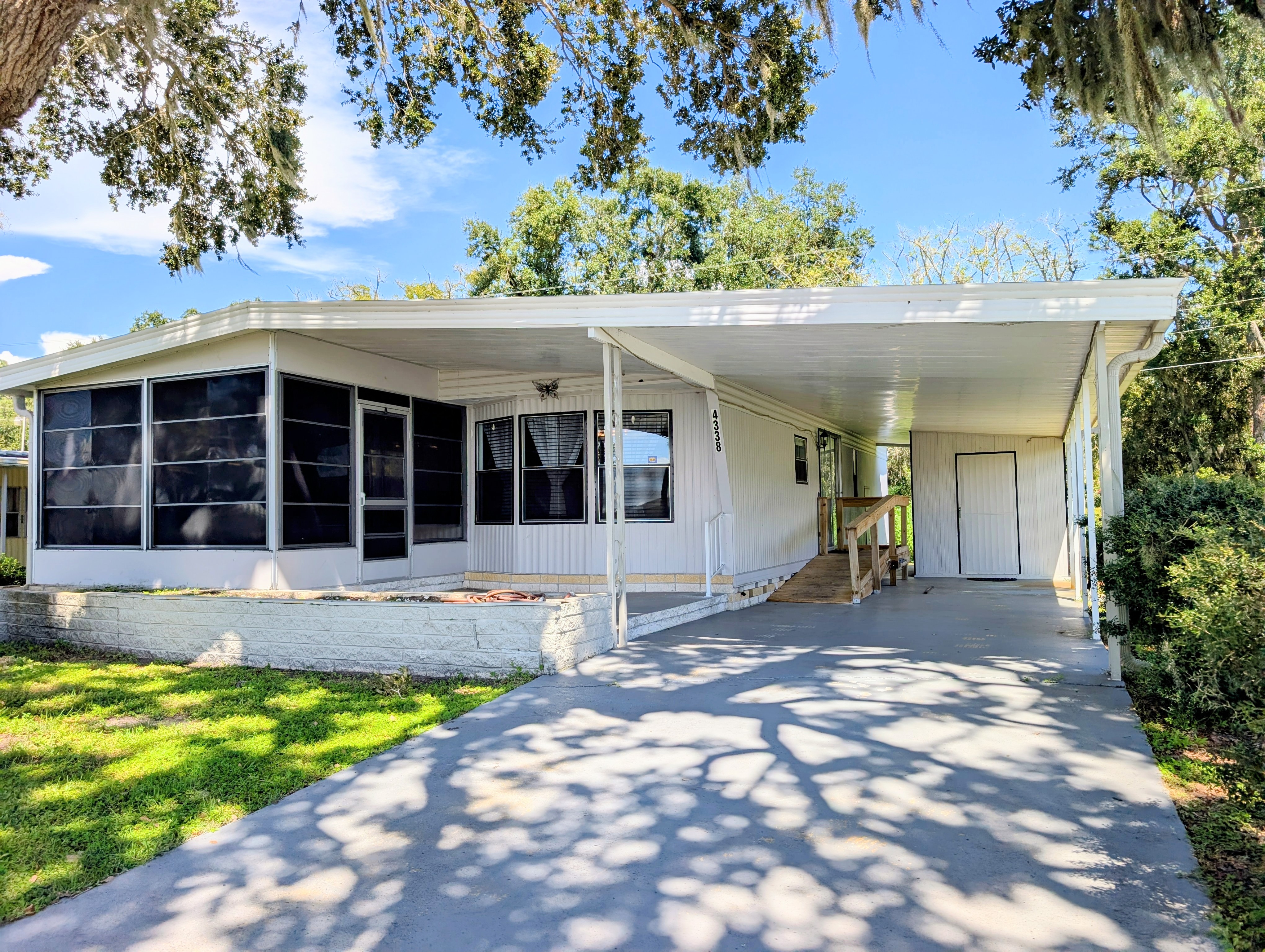 4338 Hamlin Way, Wimauma, Florida 33598, 2 Bedrooms Bedrooms, ,2 BathroomsBathrooms,55-Plus Mobile Home,For Sale,Hamlin Way,4040