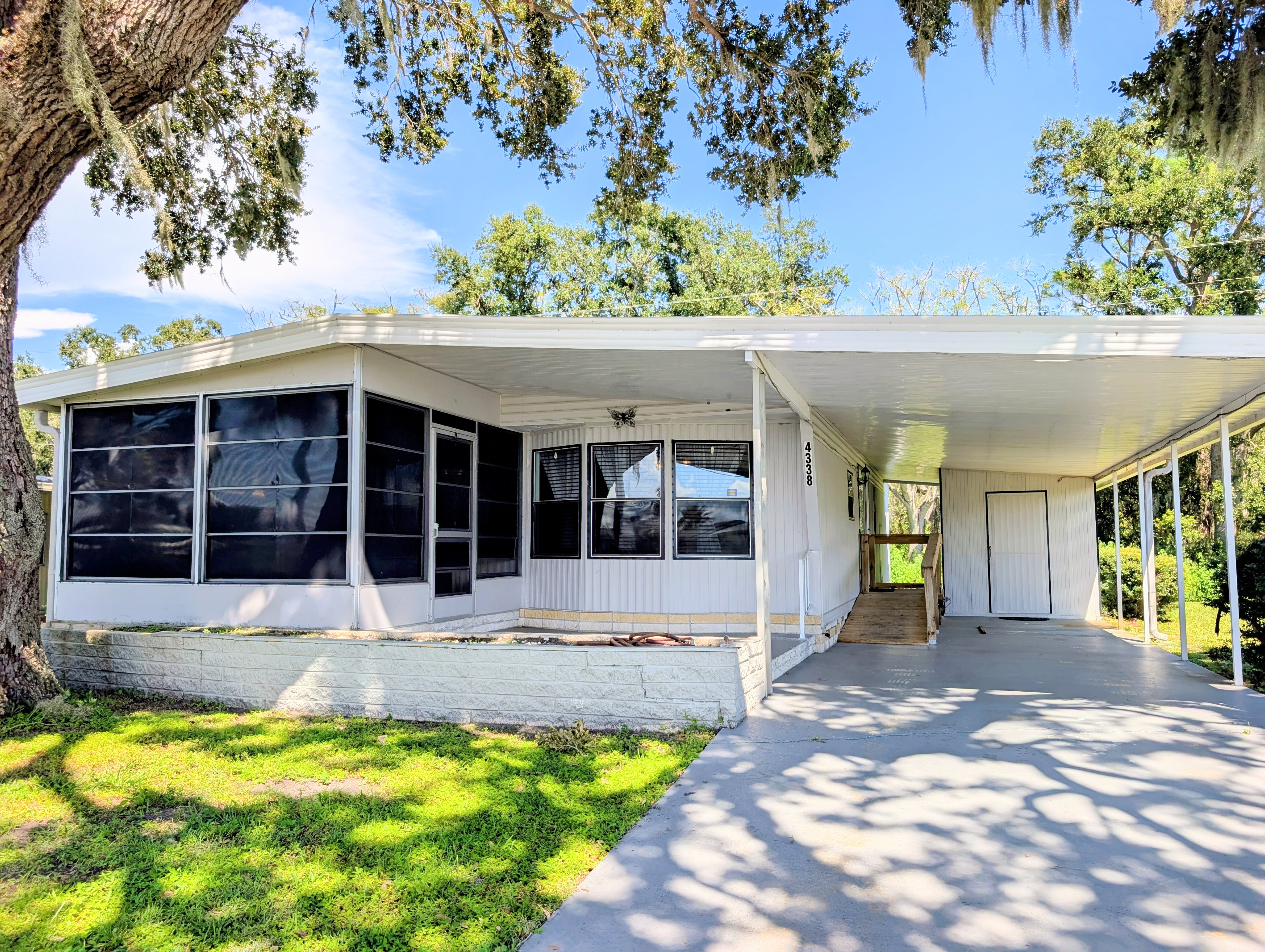 4338 Hamlin Way, Wimauma, Florida 33598, 2 Bedrooms Bedrooms, ,2 BathroomsBathrooms,55-Plus Mobile Home,For Sale,Hamlin Way,4040