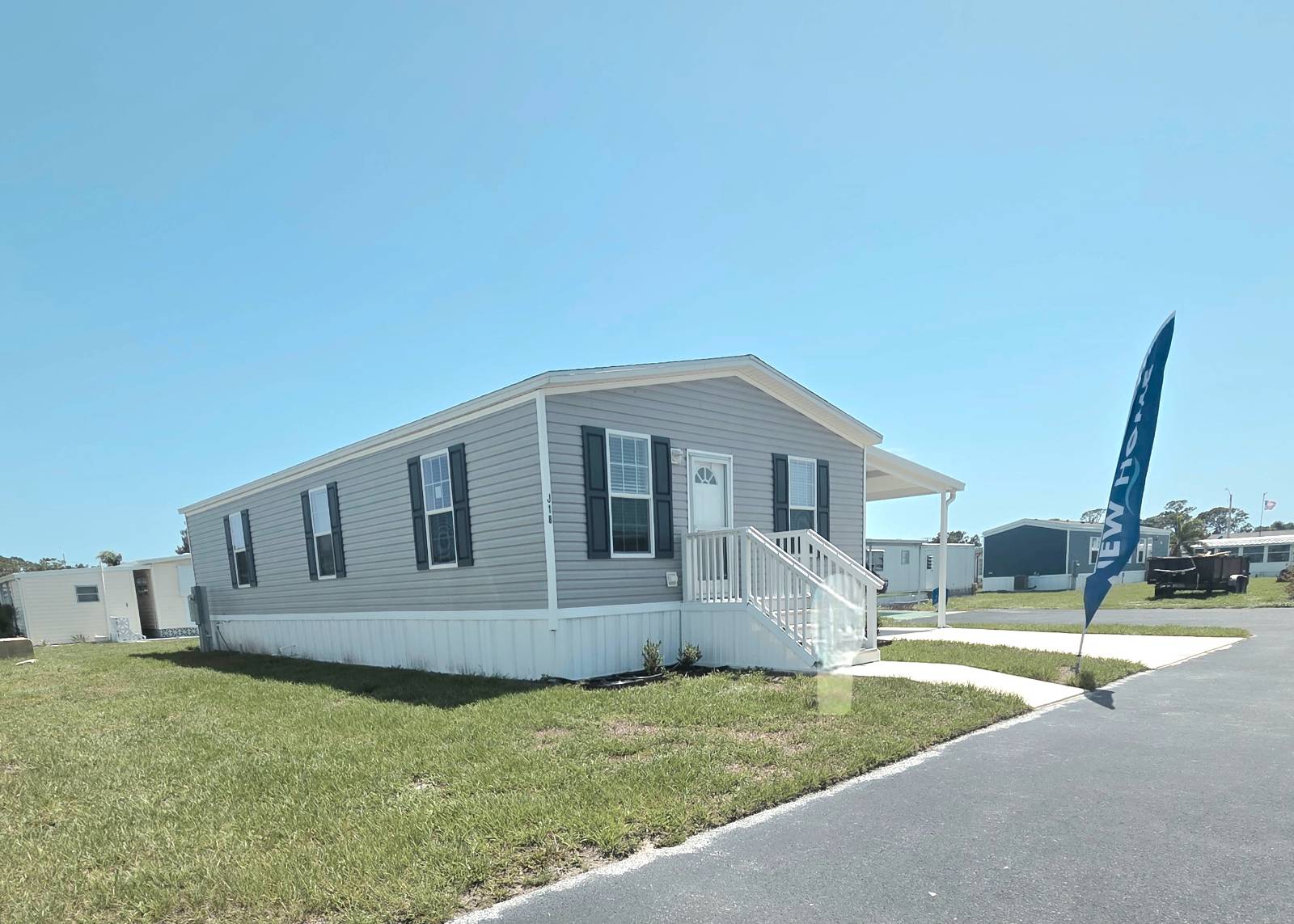 603 63rd Avenue West, Lot J18, Bradenton, Florida 34207, 3 Bedrooms Bedrooms, ,2 BathroomsBathrooms,55-Plus Mobile Home,For Rent,63rd Avenue West, Lot J18,4055