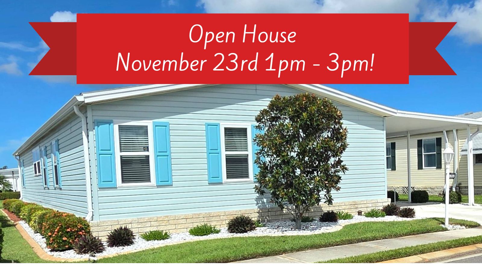 8609 27th Avenue East, Palmetto, Florida 34221, 3 Bedrooms Bedrooms, ,2 BathroomsBathrooms,55-Plus Mobile Home,For Sale,27th Avenue East,4065