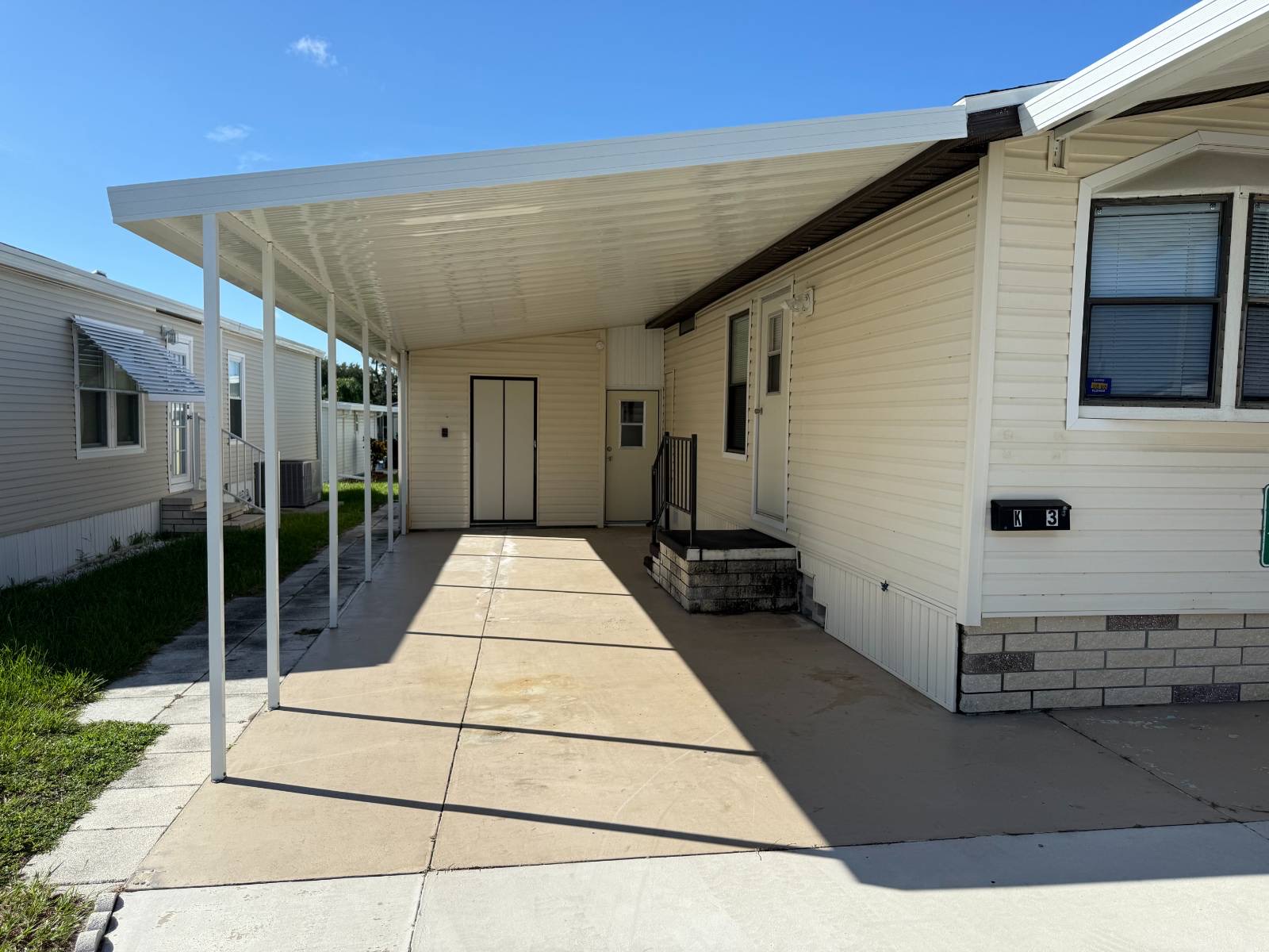 508 44th Avenue East, Lot K3, Bradenton, Florida 34203, 2 Bedrooms Bedrooms, ,2 BathroomsBathrooms,55-Plus Mobile Home,Open House,44th Avenue East, Lot K3,4083