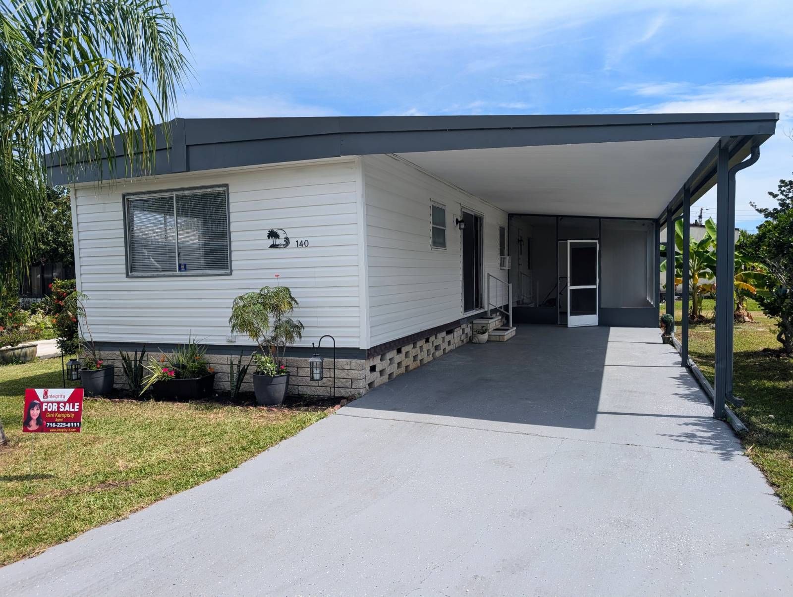3565 58th Avenue N, Lot 140, St Petersburg, Florida 33714, 2 Bedrooms Bedrooms, ,2 BathroomsBathrooms,55-Plus Mobile Home,For Sale,58th Avenue N, Lot 140,4084