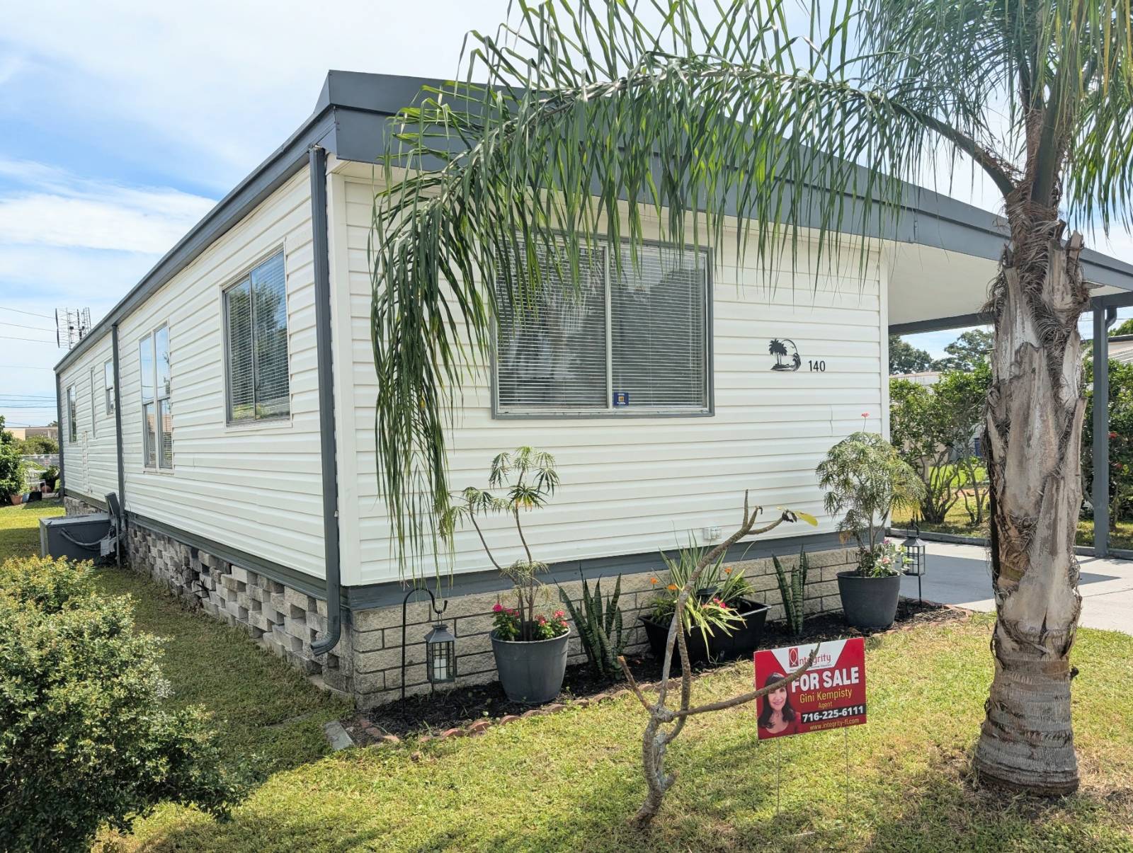 3565 58th Avenue N, Lot 140, St Petersburg, Florida 33714, 2 Bedrooms Bedrooms, ,2 BathroomsBathrooms,55-Plus Mobile Home,For Sale,58th Avenue N, Lot 140,4084