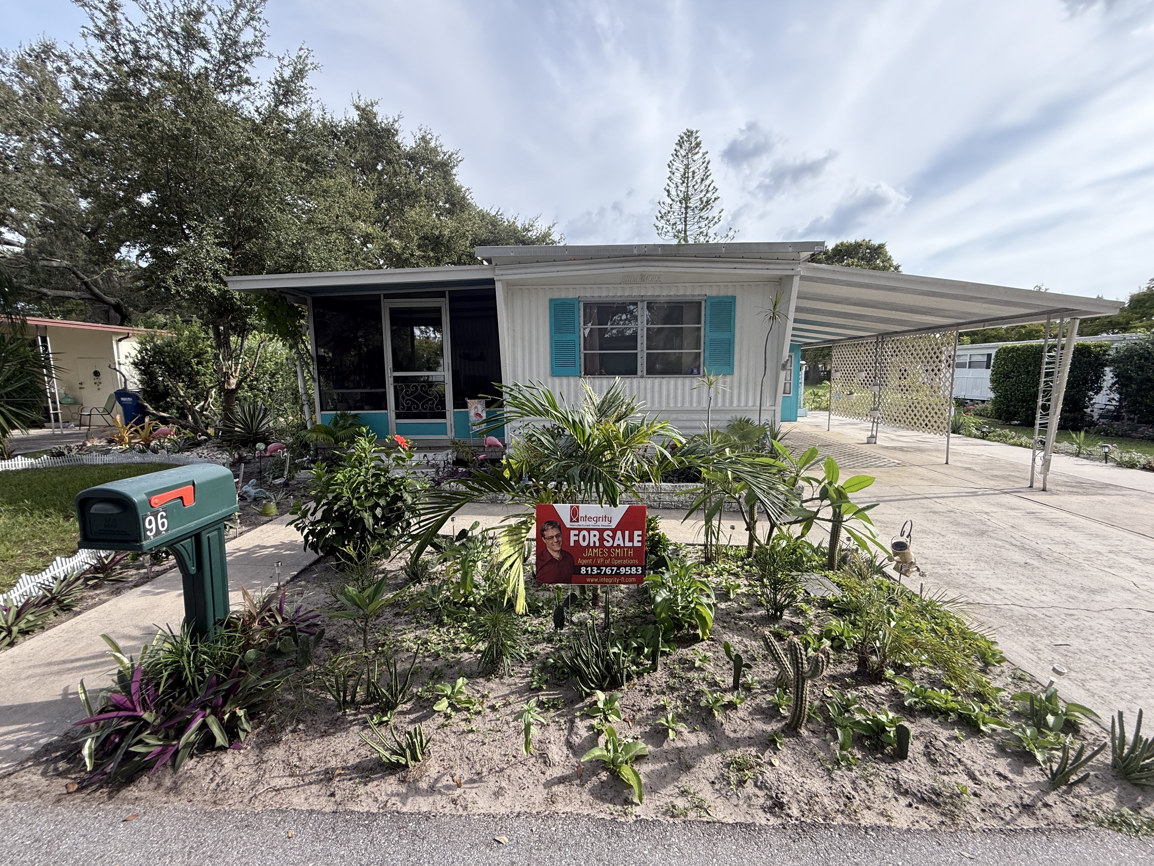 96 Fred Avenue, Dunedin, Florida 34698, 3 Bedrooms Bedrooms, ,1 BathroomBathrooms,55-Plus Mobile Home,For Sale,Fred Avenue,4093
