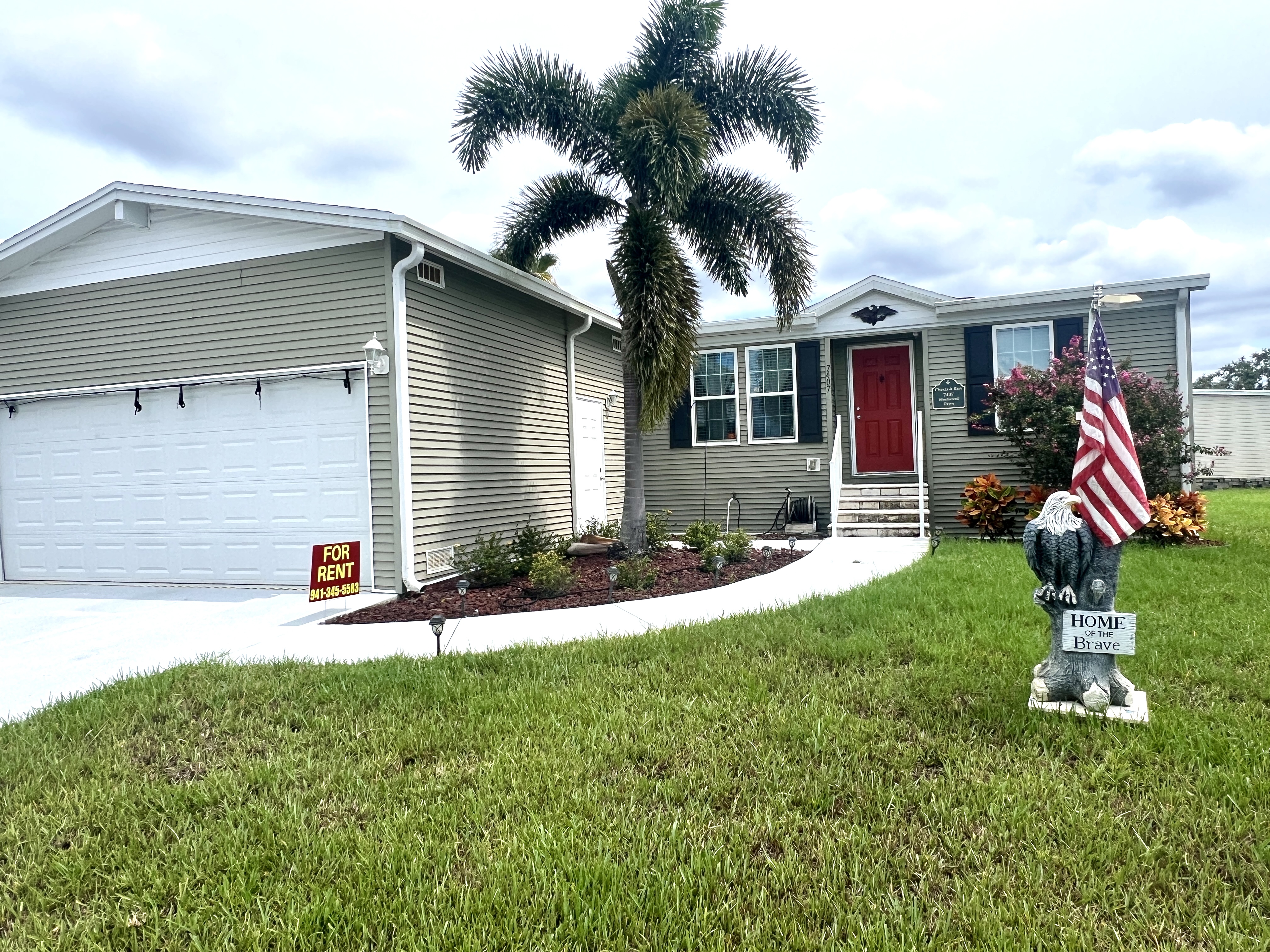 7407 Westwood Drive, Ellenton, Florida 34222, 3 Bedrooms Bedrooms, ,2 BathroomsBathrooms,55-Plus Mobile Home,For Rent,Westwood Drive,4101