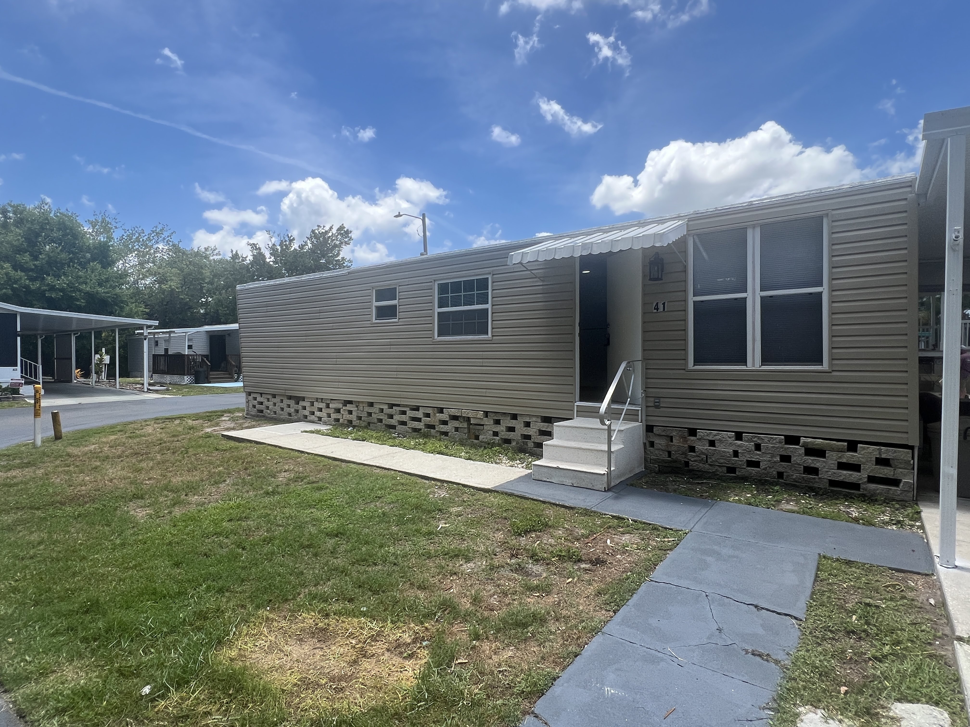 799 E Klosterman Rd, Lot 41, Tarpon Springs, Florida 34689, 2 Bedrooms Bedrooms, ,2 BathroomsBathrooms,55-Plus Mobile Home,For Sale,E Klosterman Rd, Lot 41,4140