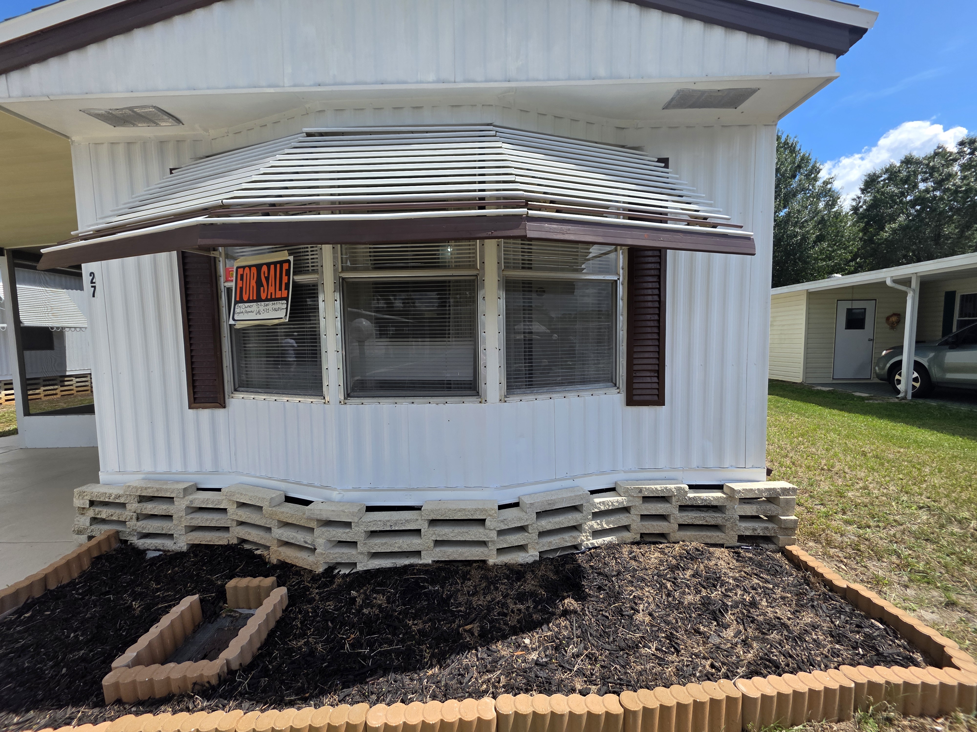27 Butler Blvd, Haines City, Florida 33844, 2 Bedrooms Bedrooms, ,1.5 BathroomsBathrooms,55-Plus Mobile Home,For Sale,Butler Blvd,4143