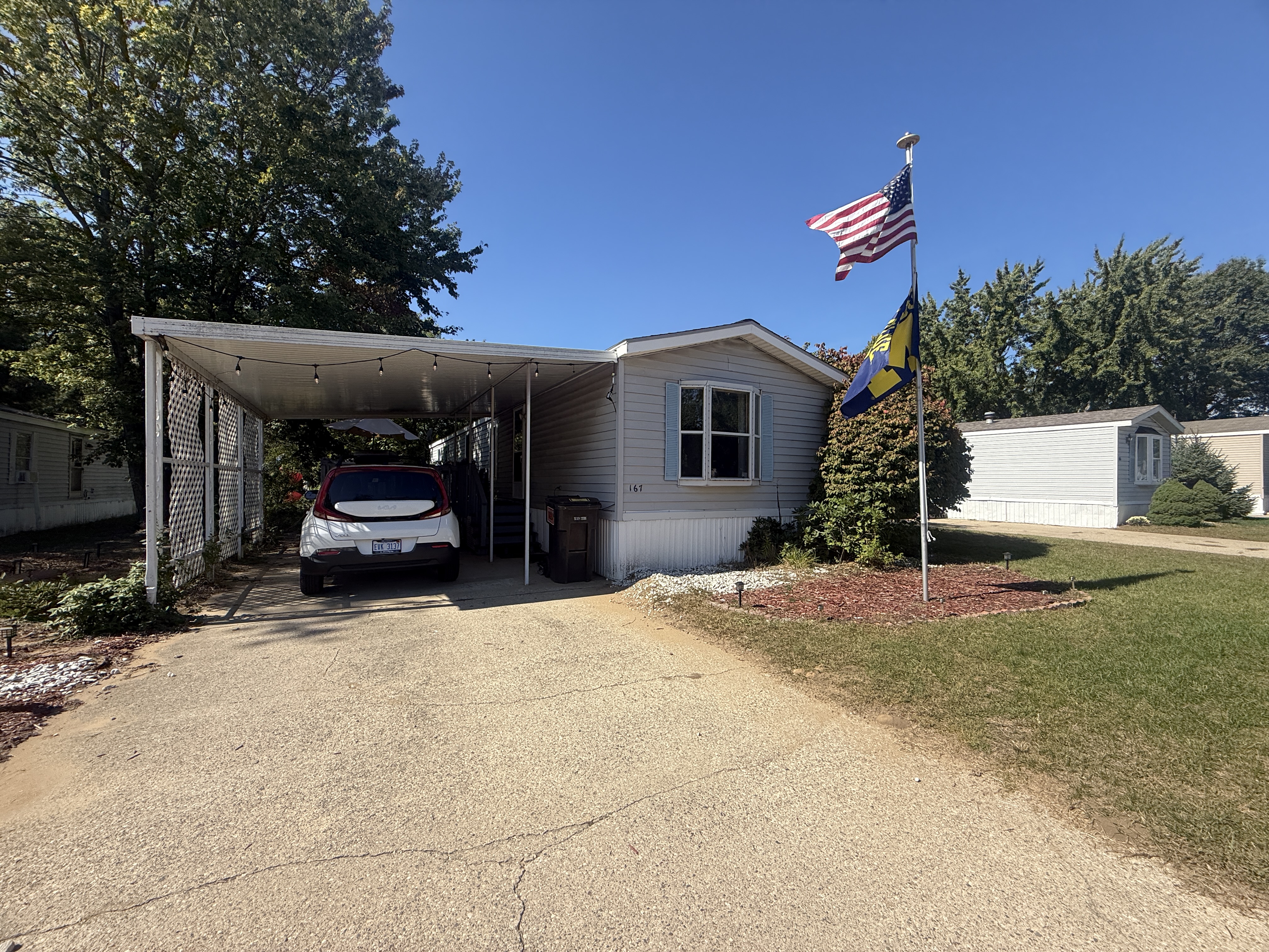 3611 Butternut Drive, Lot 167, Holland, Michigan 49424, 2 Bedrooms Bedrooms, ,2 BathroomsBathrooms,55-Plus Mobile Home,For Sale,Butternut Drive, Lot 167,4151