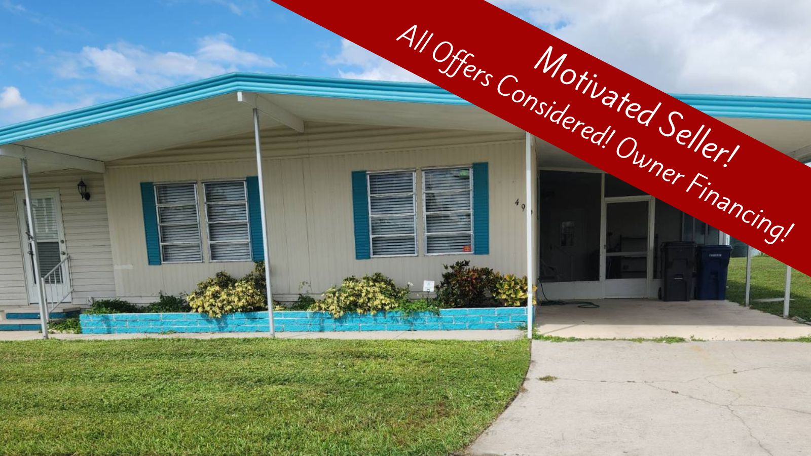 490 Sandalwood Lane, Ellenton, Florida 34222, 2 Bedrooms Bedrooms, ,2 BathroomsBathrooms,55-Plus Mobile Home,For Sale,Sandalwood Lane,4168