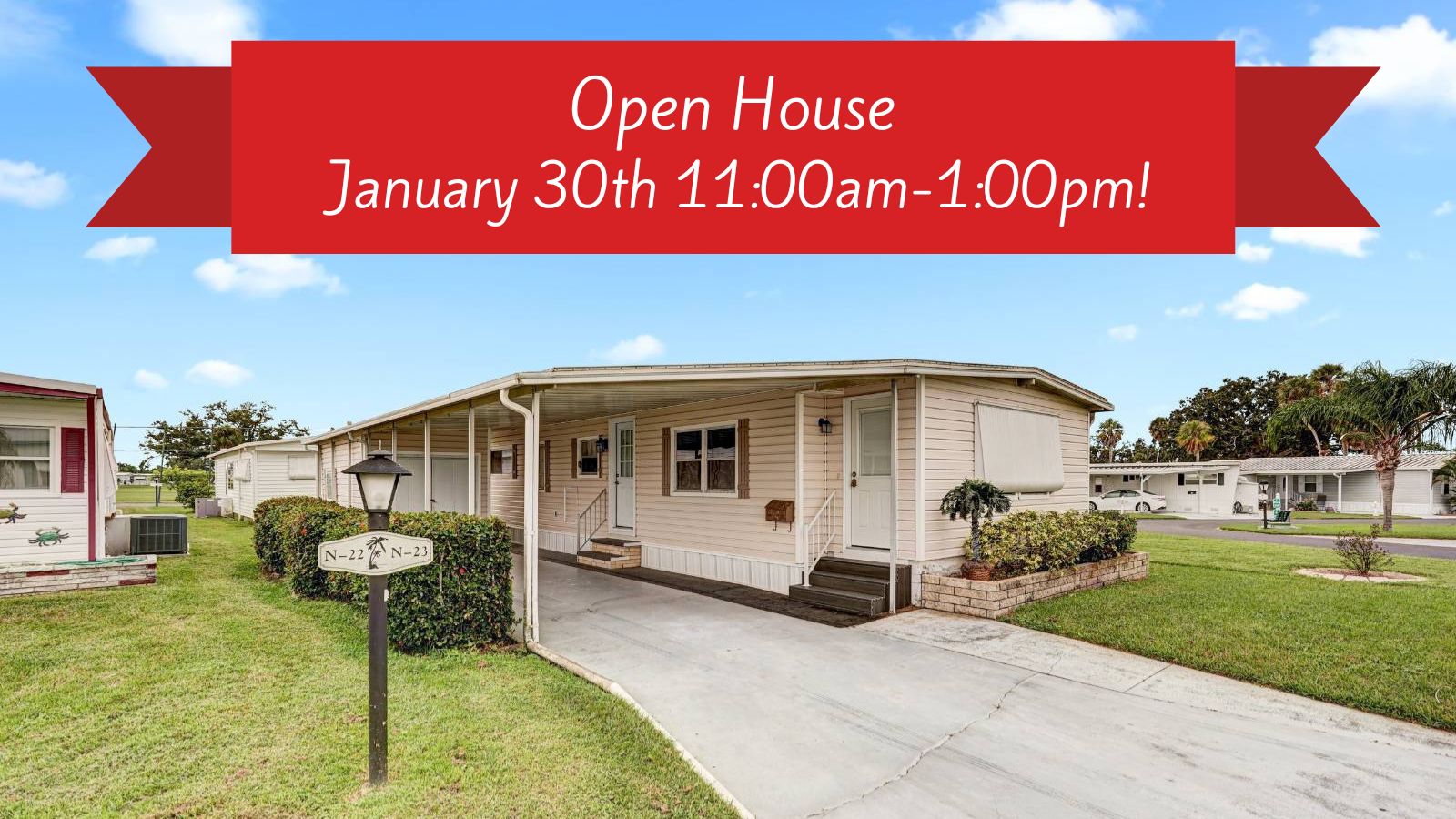 508 44th Ave E, Lot N23, Bradenton, Florida 34203, 2 Bedrooms Bedrooms, ,1.5 BathroomsBathrooms,55-Plus Mobile Home,For Sale,44th Ave E, Lot N23,4173